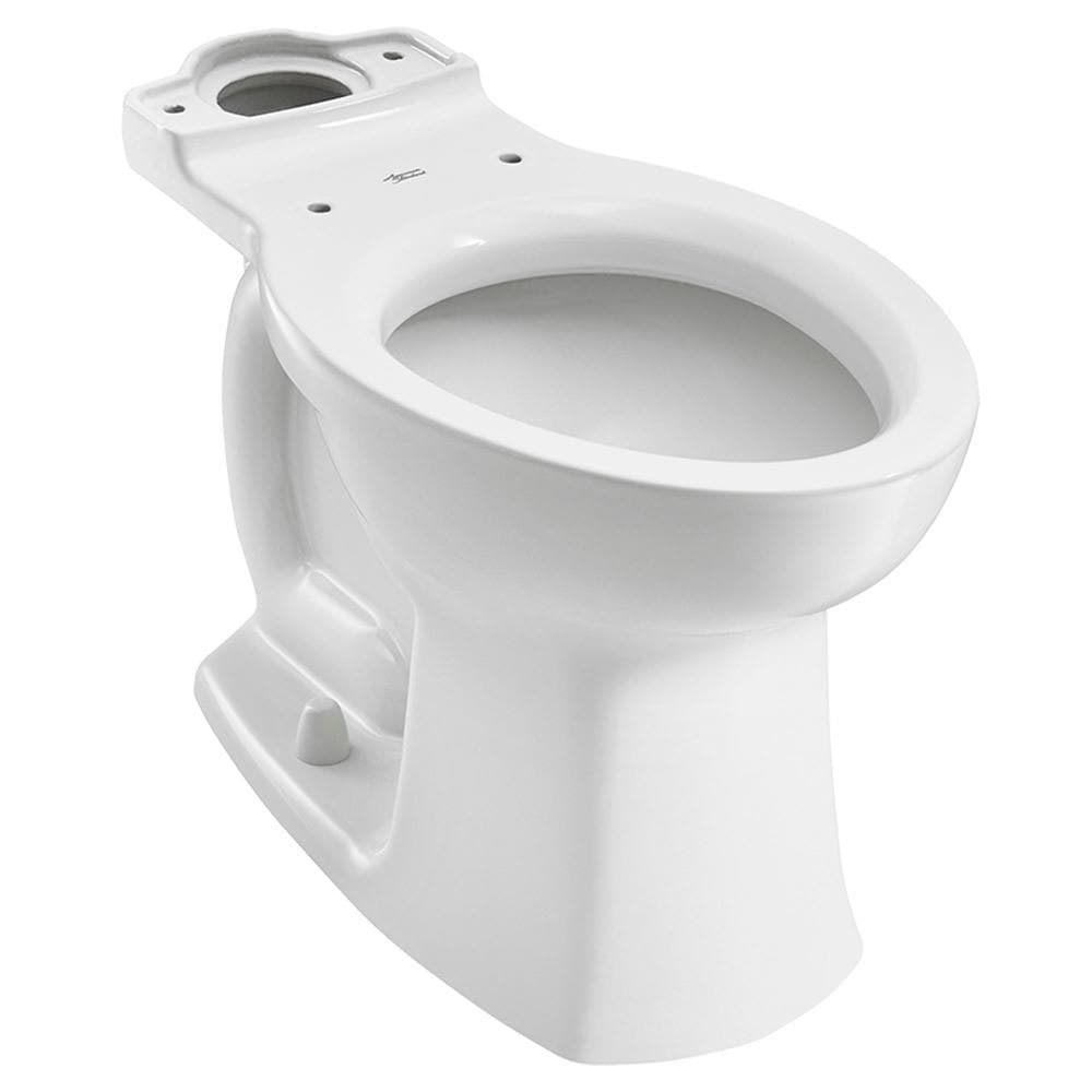 Taza de baño alargada en blanco con altura de silla de American Standard Edgemere, descarga de 12 pulgadas 3519A101.020