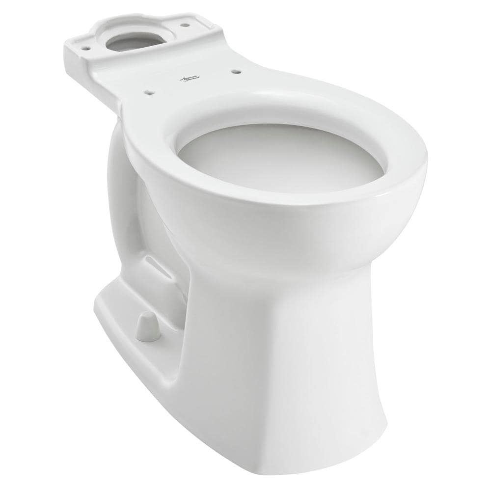 Taza de baño redonda blanca de altura de silla American Standard Edgemere con un desagüe de 12 pulgadas 3519B101.020.