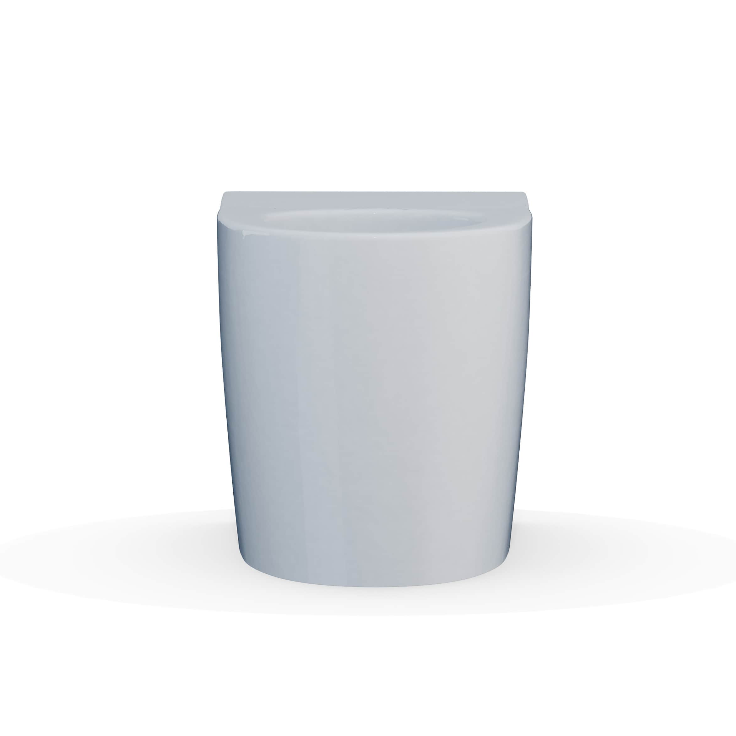 TOTO Neorest Blanco de Algodón Taza de Inodoro alargada a Altura de Silla de 12 pulgadas de Descarga Rueda CT8551CUMFG-01