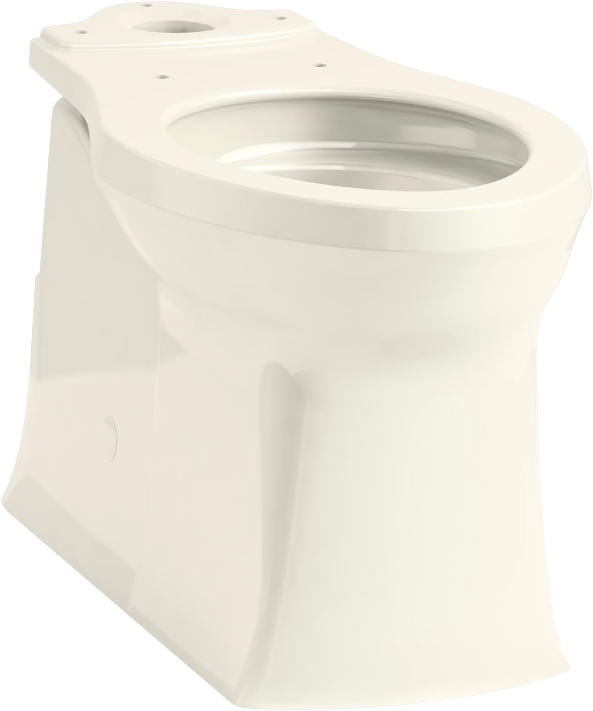 Taza de baño alargada a la altura de la silla en color galleta KOHLER Corbelle con descarga de 12 pulgadas K-4144-96.