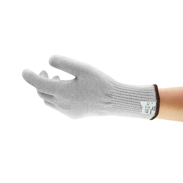 Guantes resistentes a cortes de Ansell, Nivel de corte A6, 10 ga, Gris, XL - 74-048