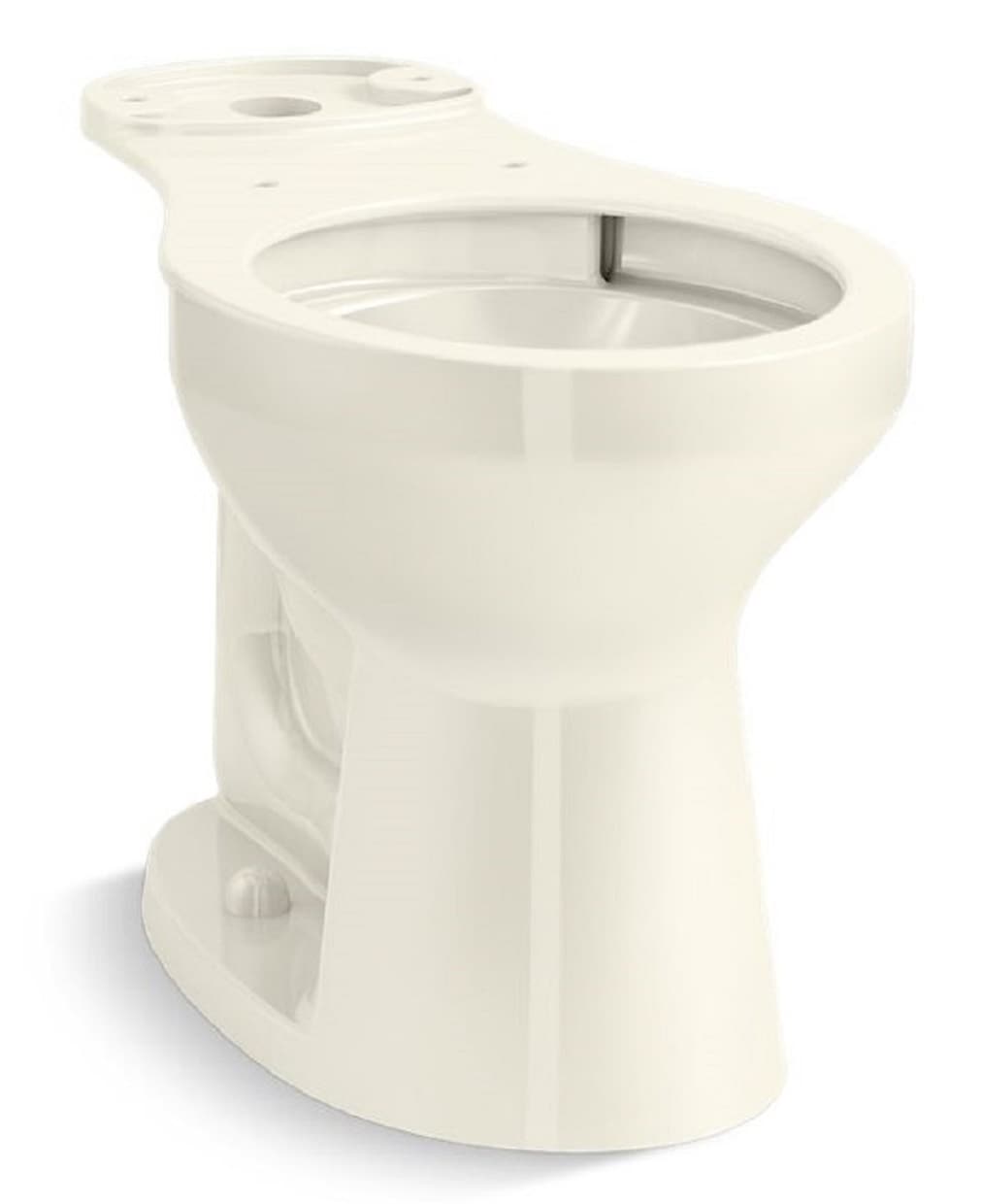 Bowl de baño redondo en altura de silla color almendra de KOHLER con distancia de 12 pulgadas - 31589-96