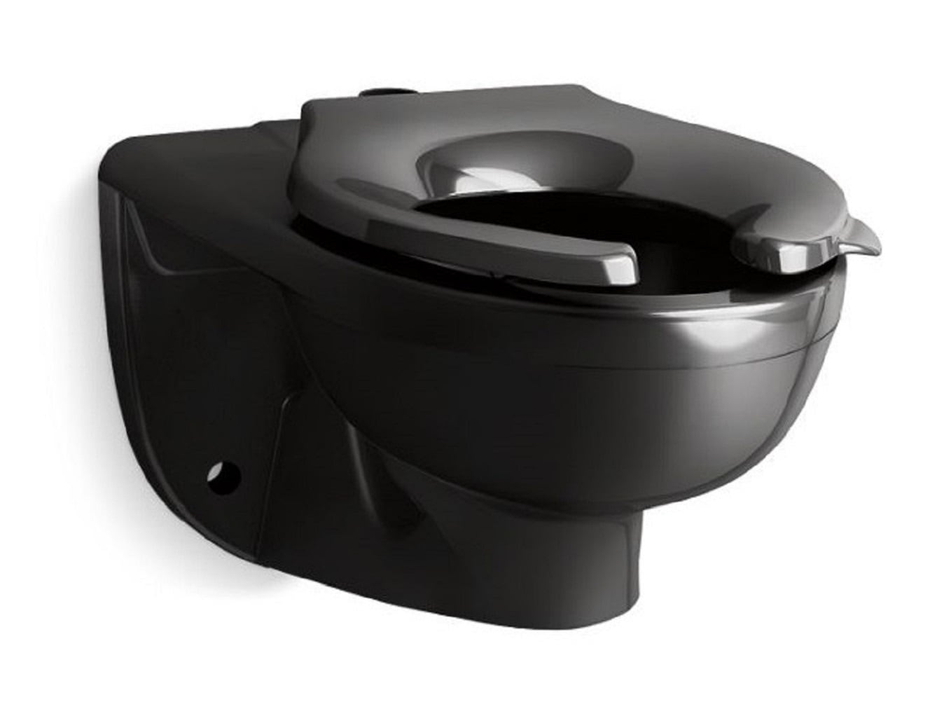 Taza de baño colgante alargada negra KOHLER Black Black 84325-7