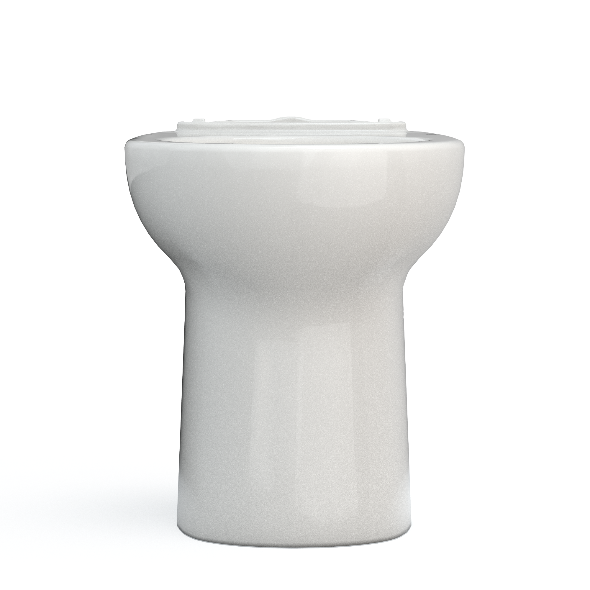 Taza de baño redonda de altura estándar en color blanco colonial de la marca TOTO Drake con desagüe de 12 pulgadas - modelo C775CEFG-11.
