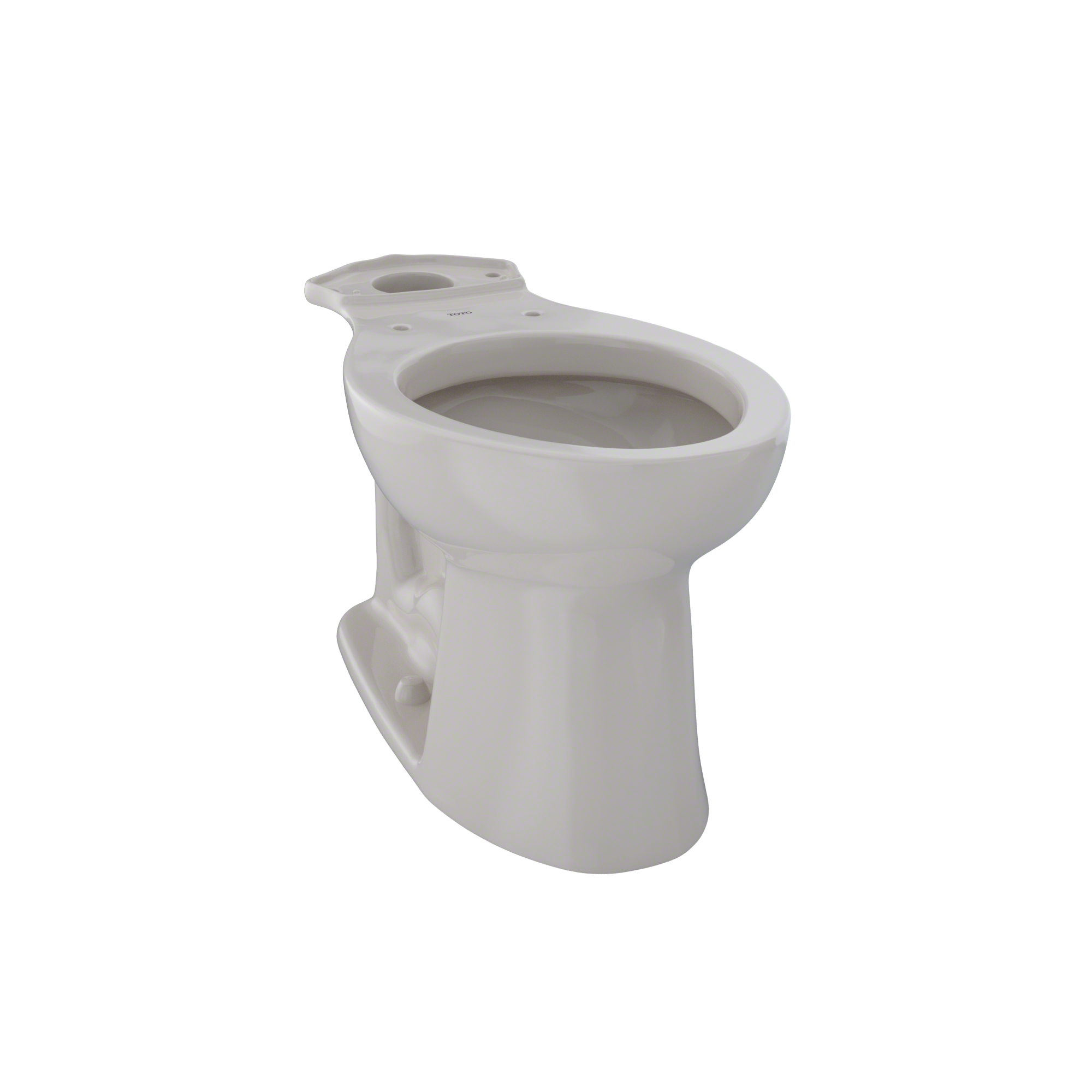Taza de baño alargada en color beige sedona con altura de silla entrada TOTO, descarga de 12 pulgadas- C244EF-12