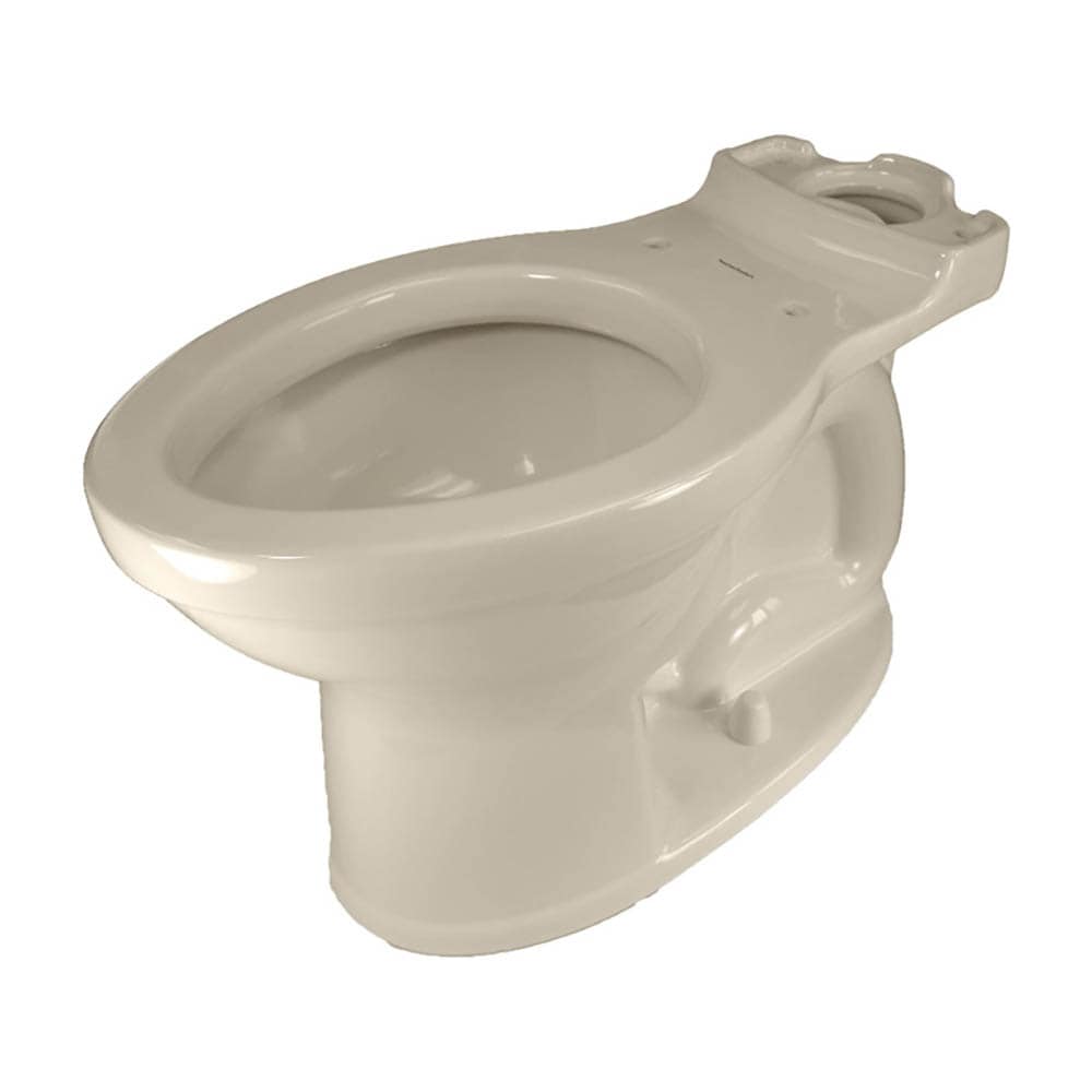 Taza de baño alargada American Standard Champion Pro BONE con altura de silla de 12 pulgadas de despeje - Instalación de 30.5 cm (12 pulgadas) 3195A101.021.