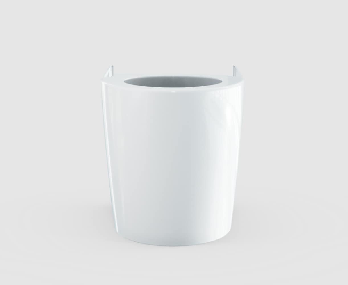 Taza de baño alargada de altura personalizada en blanco de algodón TOTO Neorest 12 pulgadas de descarga áspera CT7631CEMFG-01