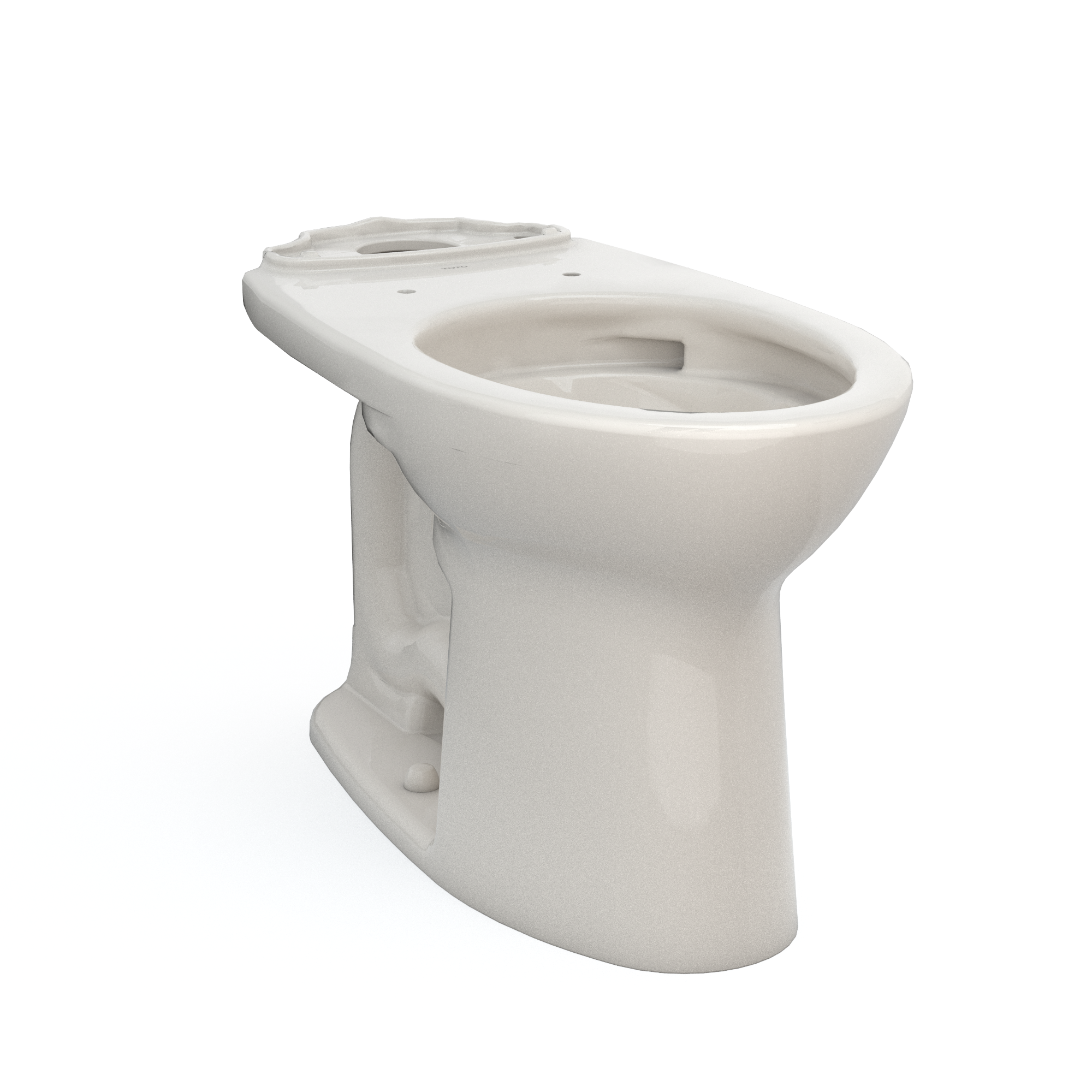 Taza de baño alargada de altura estándar en color beige Sedona de TOTO Drake con descarga de 12 pulgadasacidad C776CEG-12