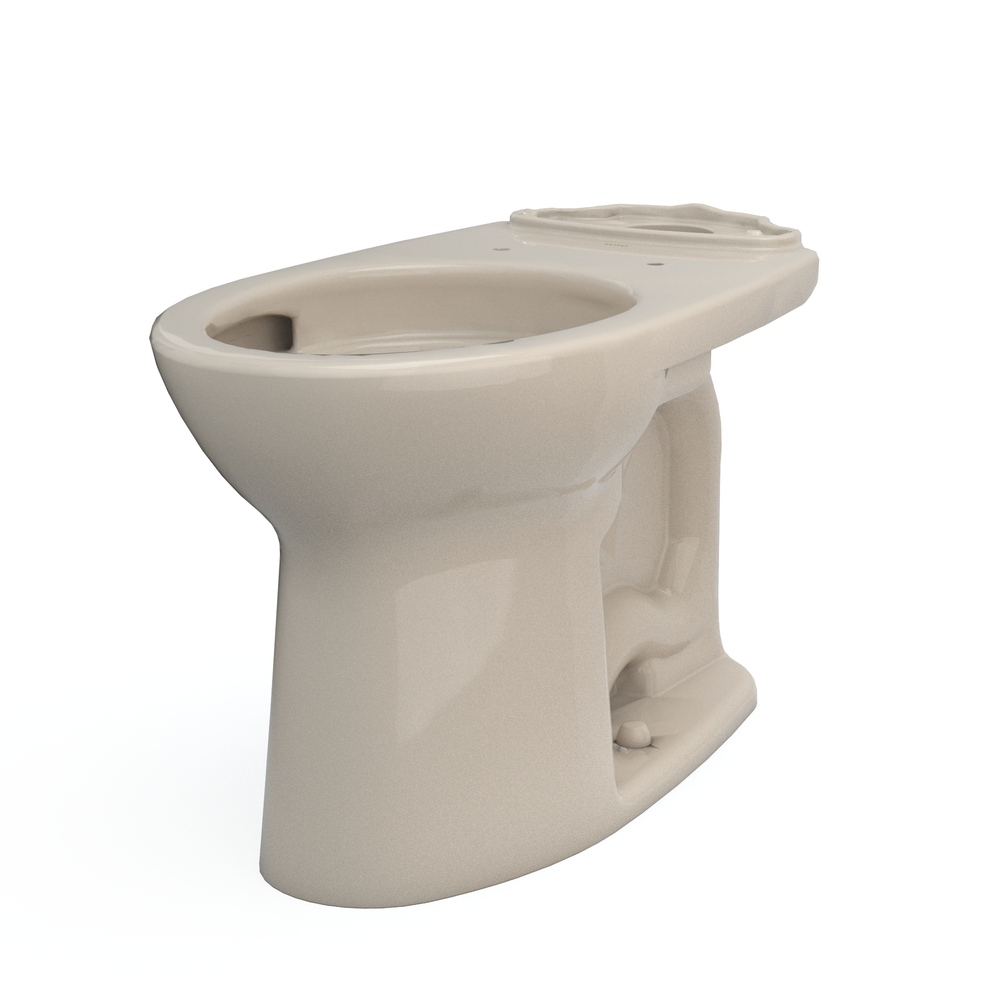 Taza de baño alargada y estándar TOTO Drake Bone con 12 pulgadas de desagüe áspero C776CEG-03
