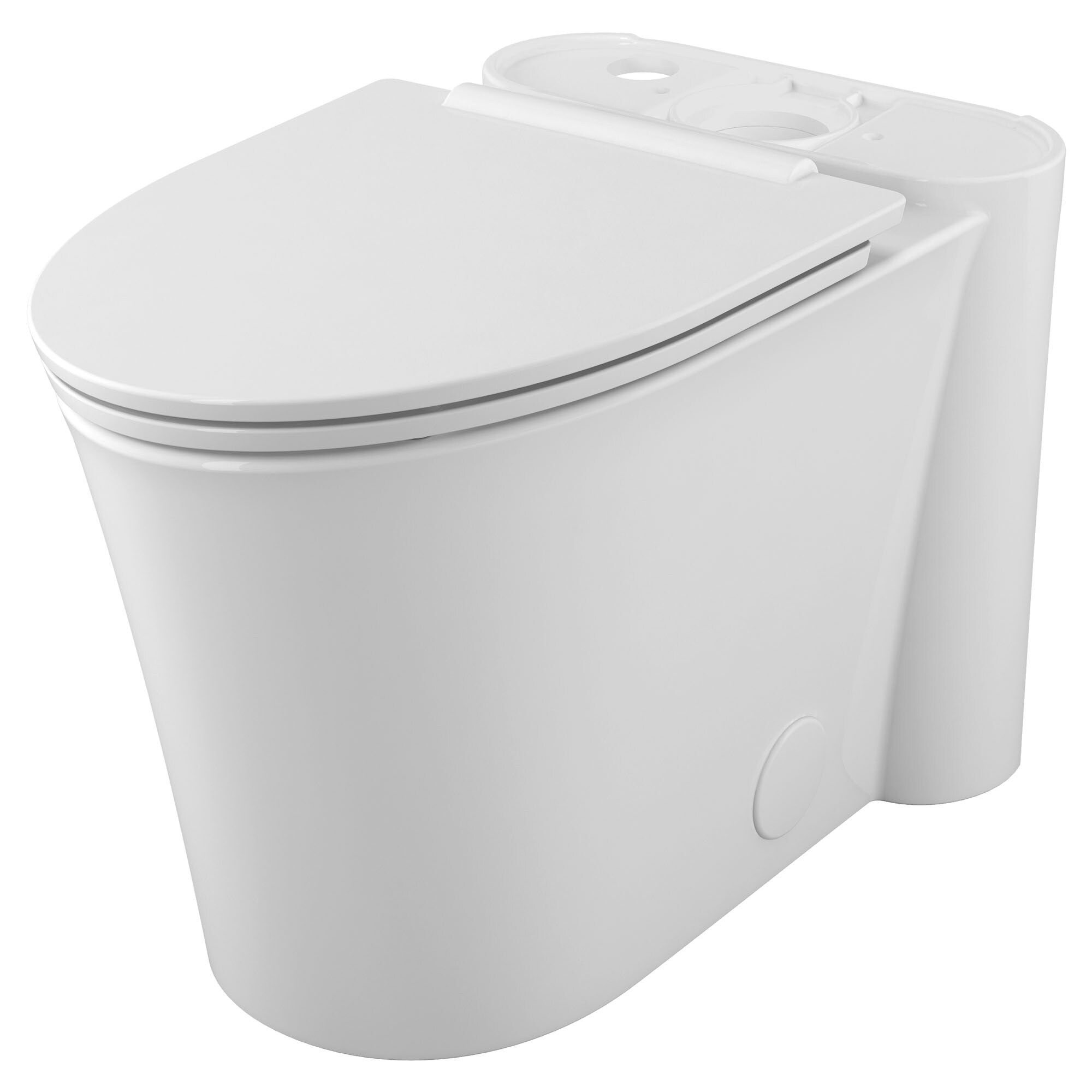 Sanitario American Standard Studio S Blanco con taza alargada y altura de silla 12 pulgadas de montaje áspero 3712A100.020