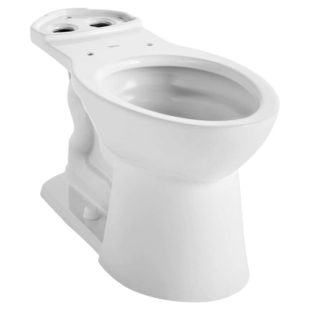 Taza de inodoro alargada con altura estándar blanca Vormax de American Standard de 12 pulgadas de desagüe áspero 3385A101.020