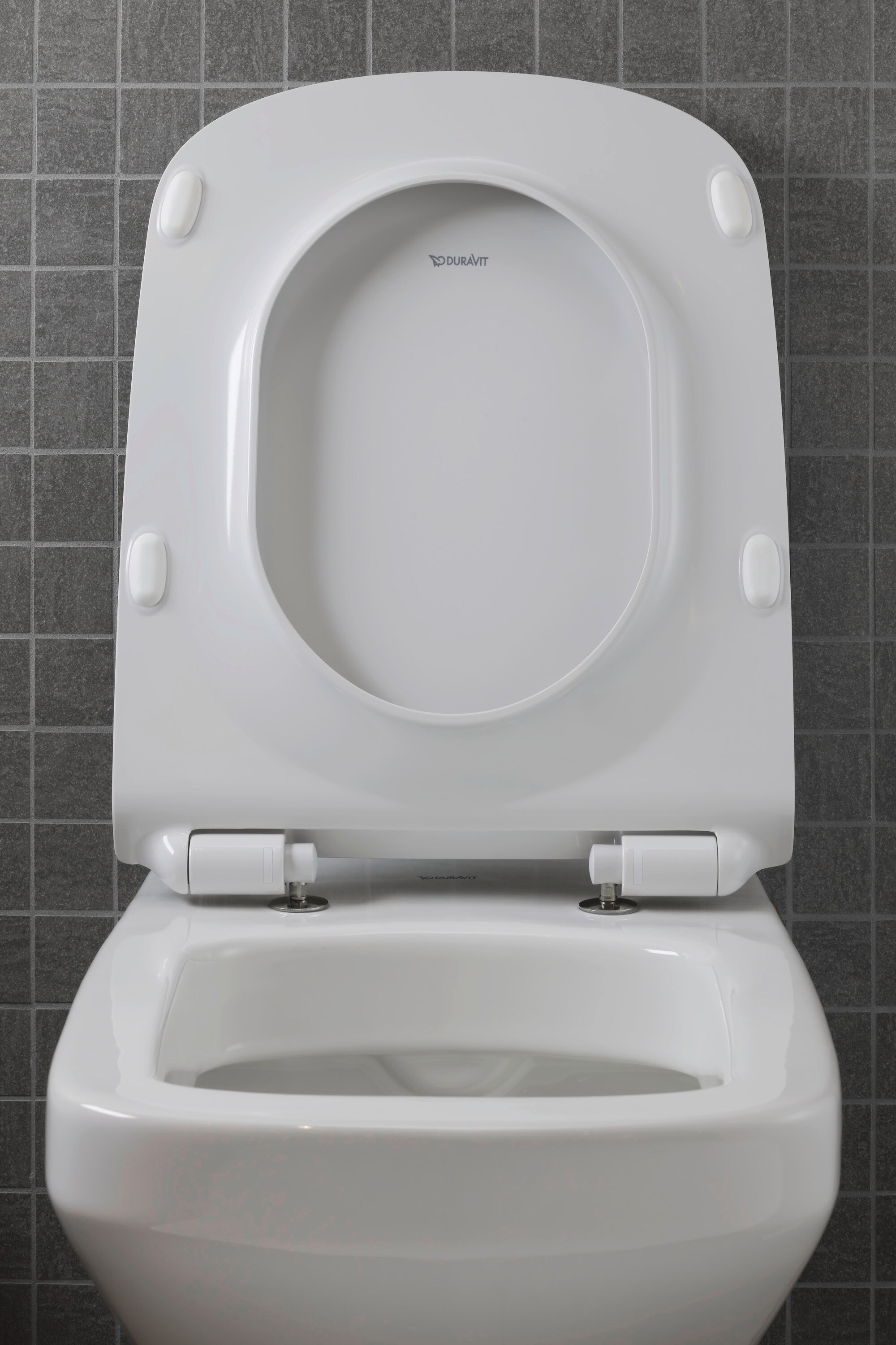 Taza de baño Duravit DuraStyle Blanca con forma alargada y altura estándar 2537090092