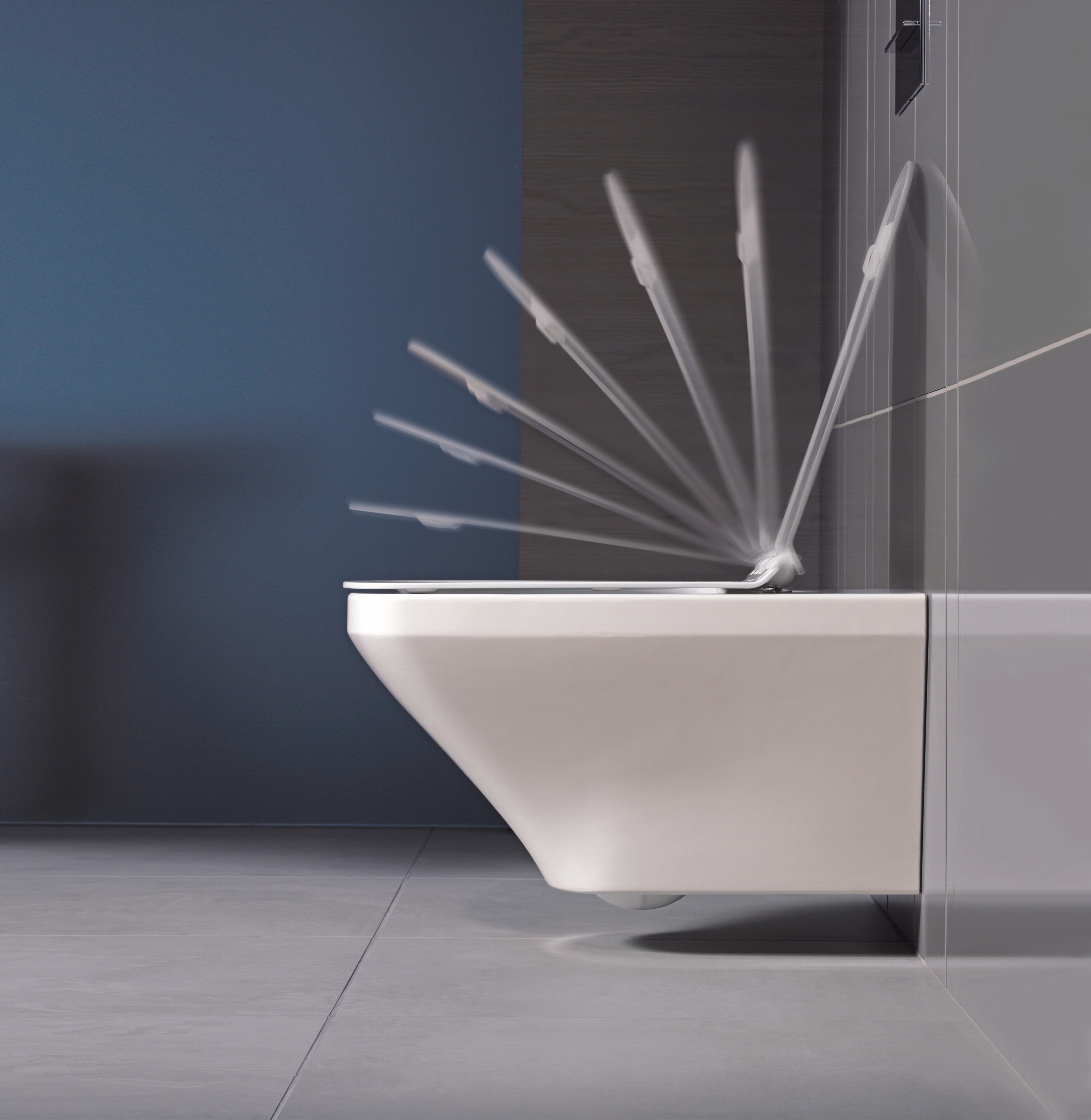 Taza de baño Duravit DuraStyle Blanca con forma alargada y altura estándar 2537090092