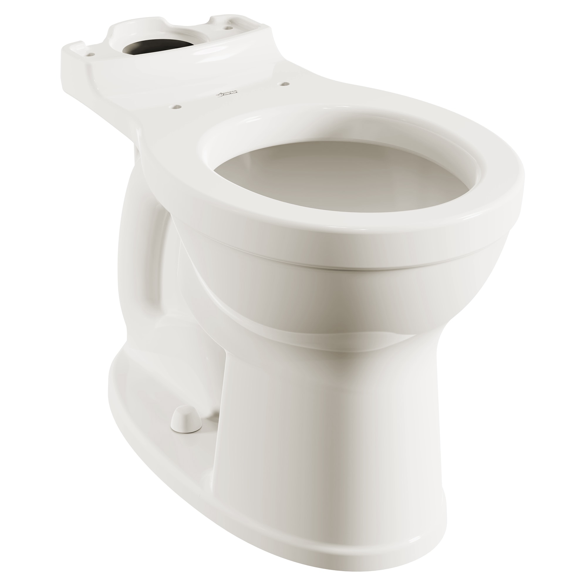 Bowl de baño American Standard Champion Pro en color lino, altura estándar redonda y con 12 pulgadas de desfase de instalación 3195B101.222.