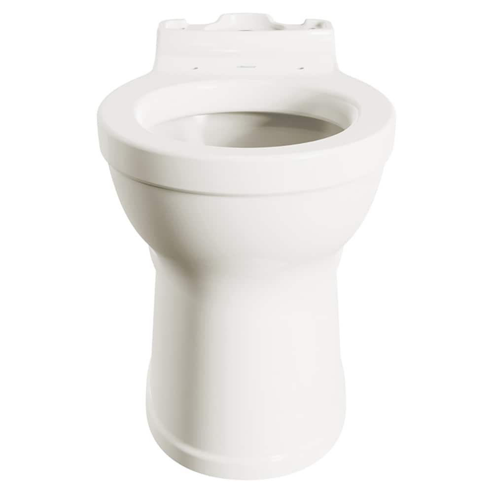 Bowl de baño American Standard Champion Pro en color lino, altura estándar redonda y con 12 pulgadas de desfase de instalación 3195B101.222.