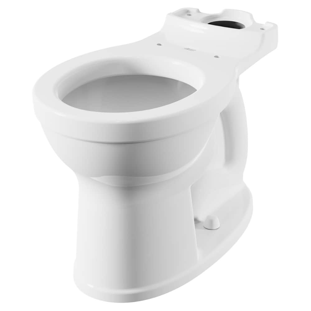 Taza de baño redonda American Standard Champion Pro en color BLANCO con altura de silla y desagüe de 12 pulgadas.
