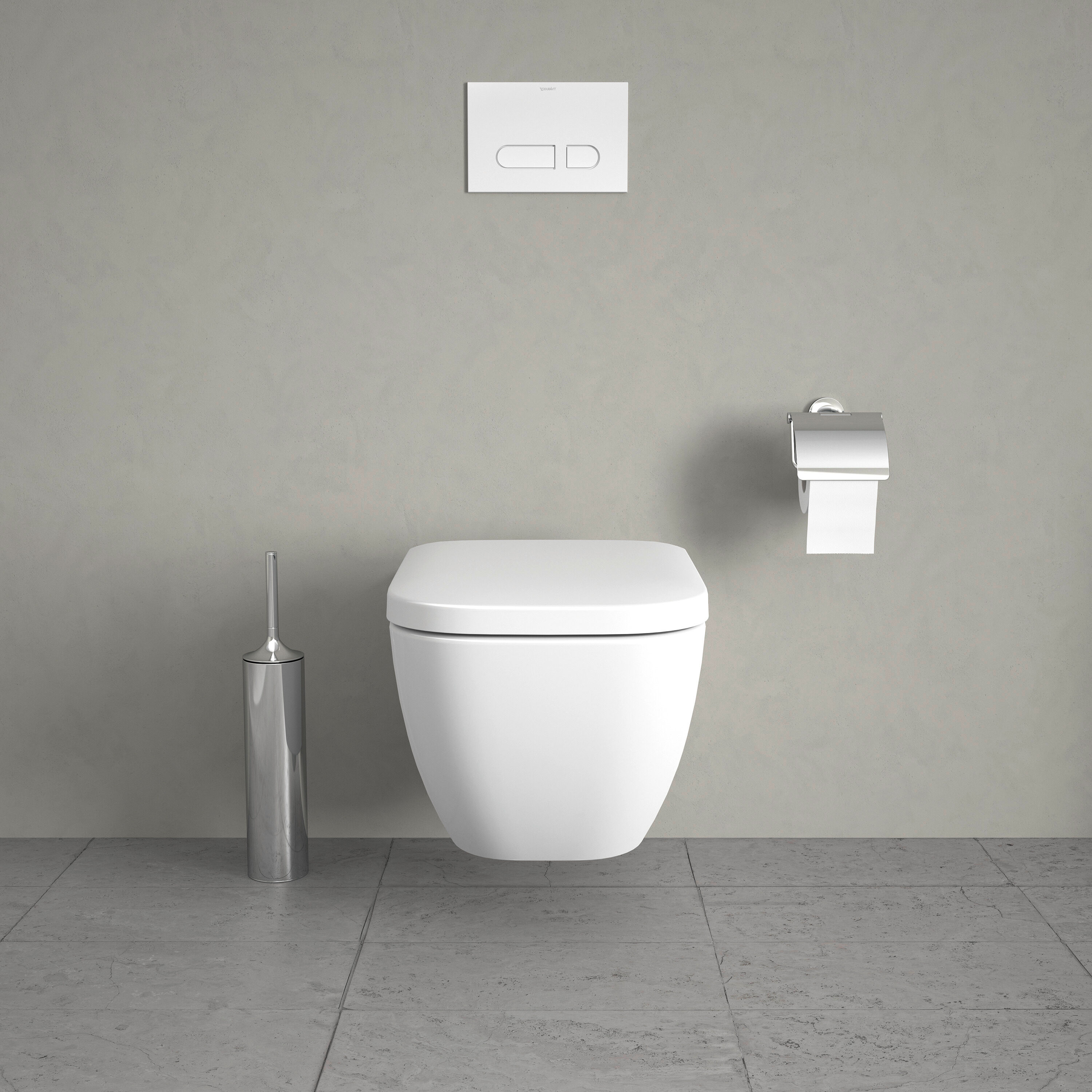 Duravit Happy D.2 Taza de baño alargada blanca de altura estándar 2222090092