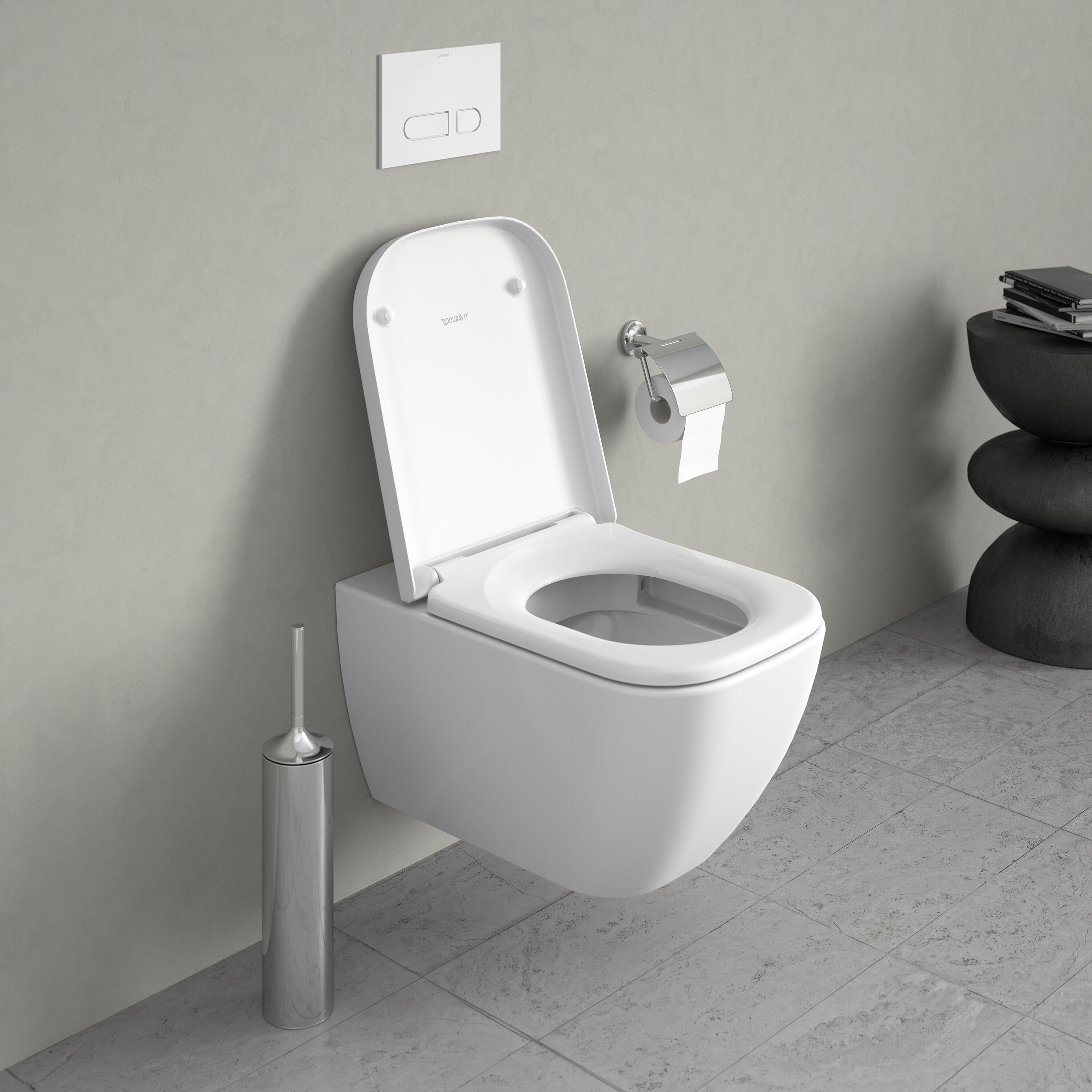 Duravit Happy D.2 Taza de baño alargada blanca de altura estándar 2222090092