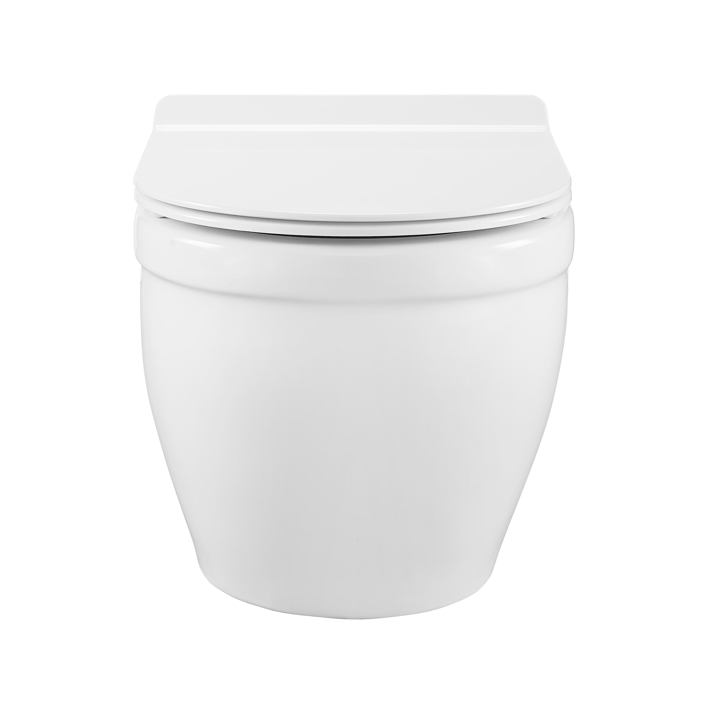 Inodoro alargado suspendido en pared Dieppe blanco brillante de Swiss Madison SM-25-BFDIE03WH