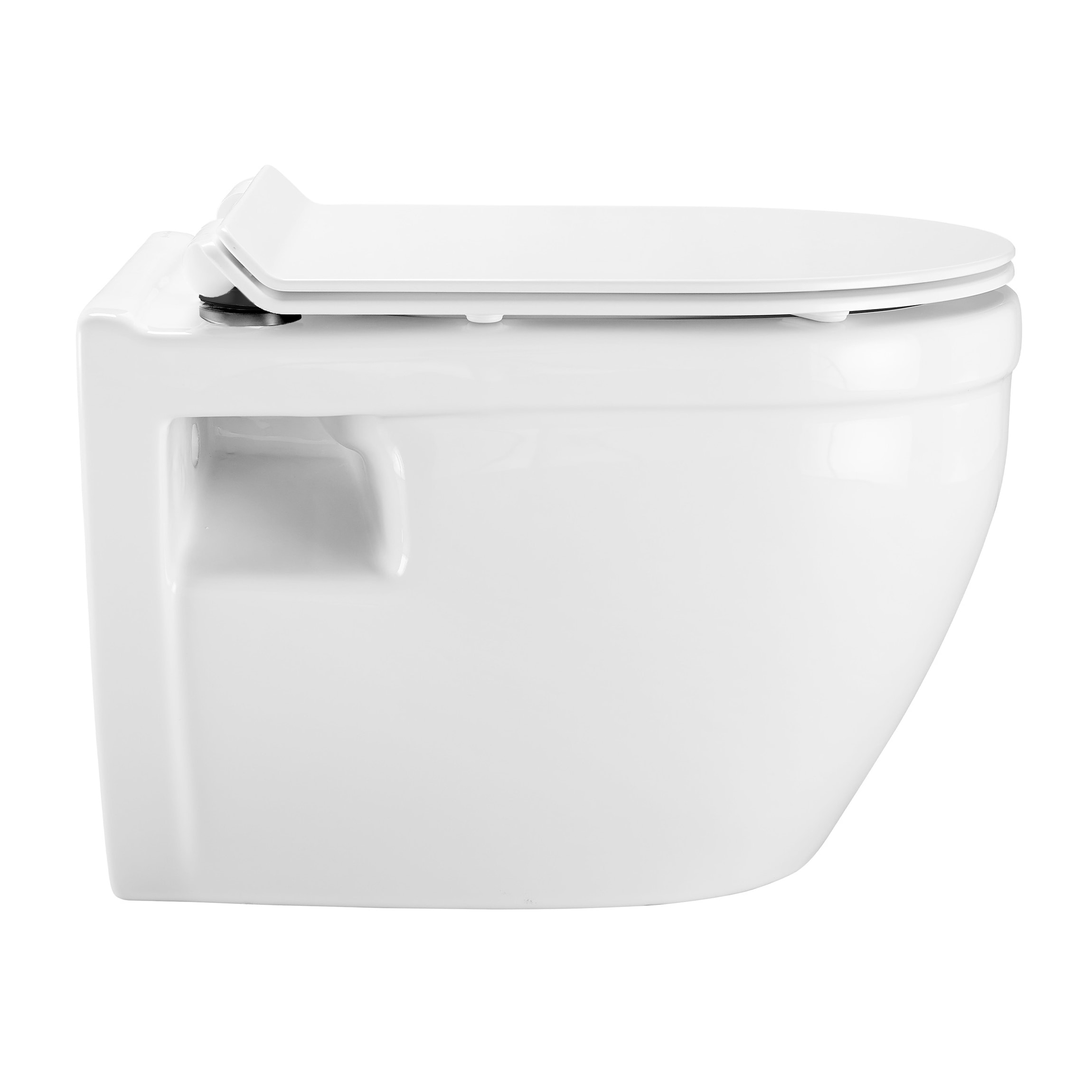 Inodoro alargado suspendido en pared Dieppe blanco brillante de Swiss Madison SM-25-BFDIE03WH