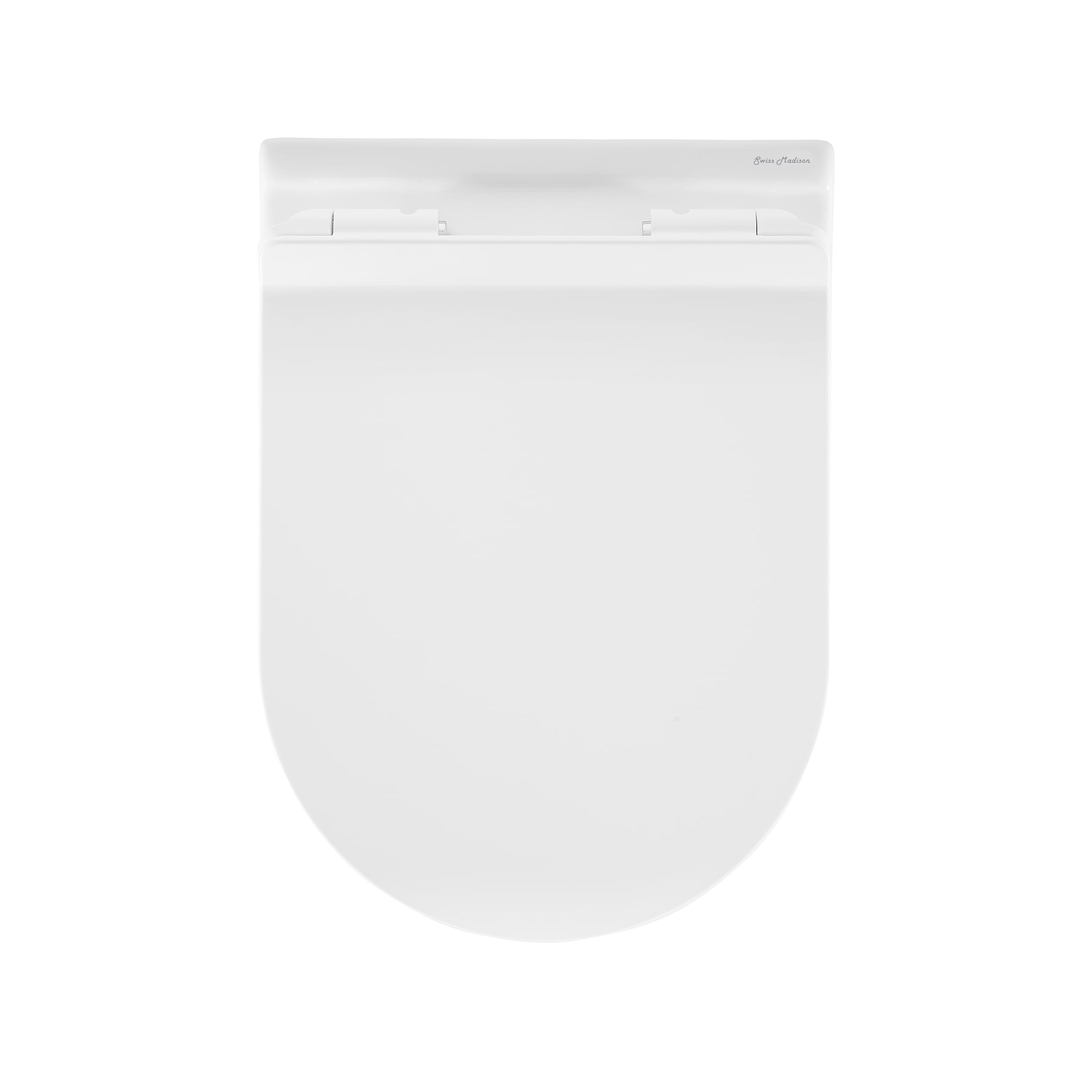 Inodoro alargado suspendido en pared Dieppe blanco brillante de Swiss Madison SM-25-BFDIE03WH