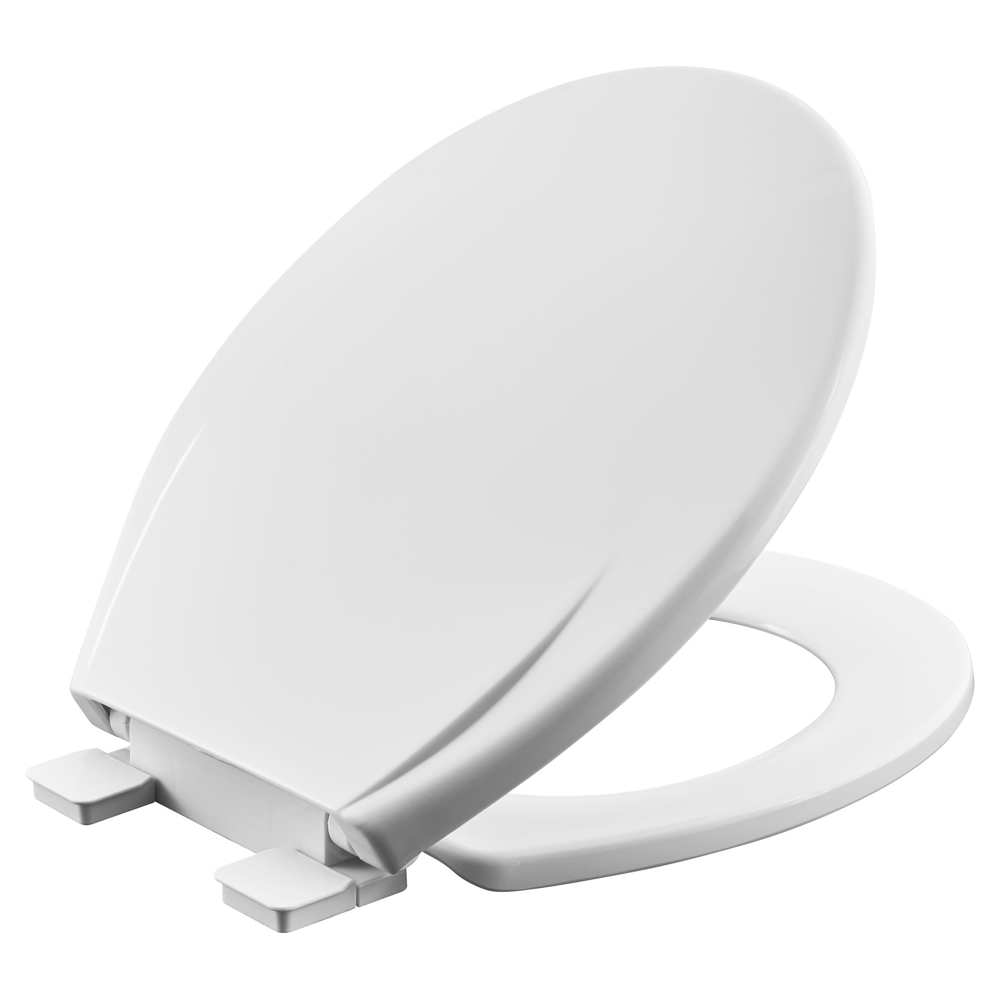 Asiento de inodoro redondo de plástico American Standard MightyTuff Blanco con cierre suave 5267B60CL.020