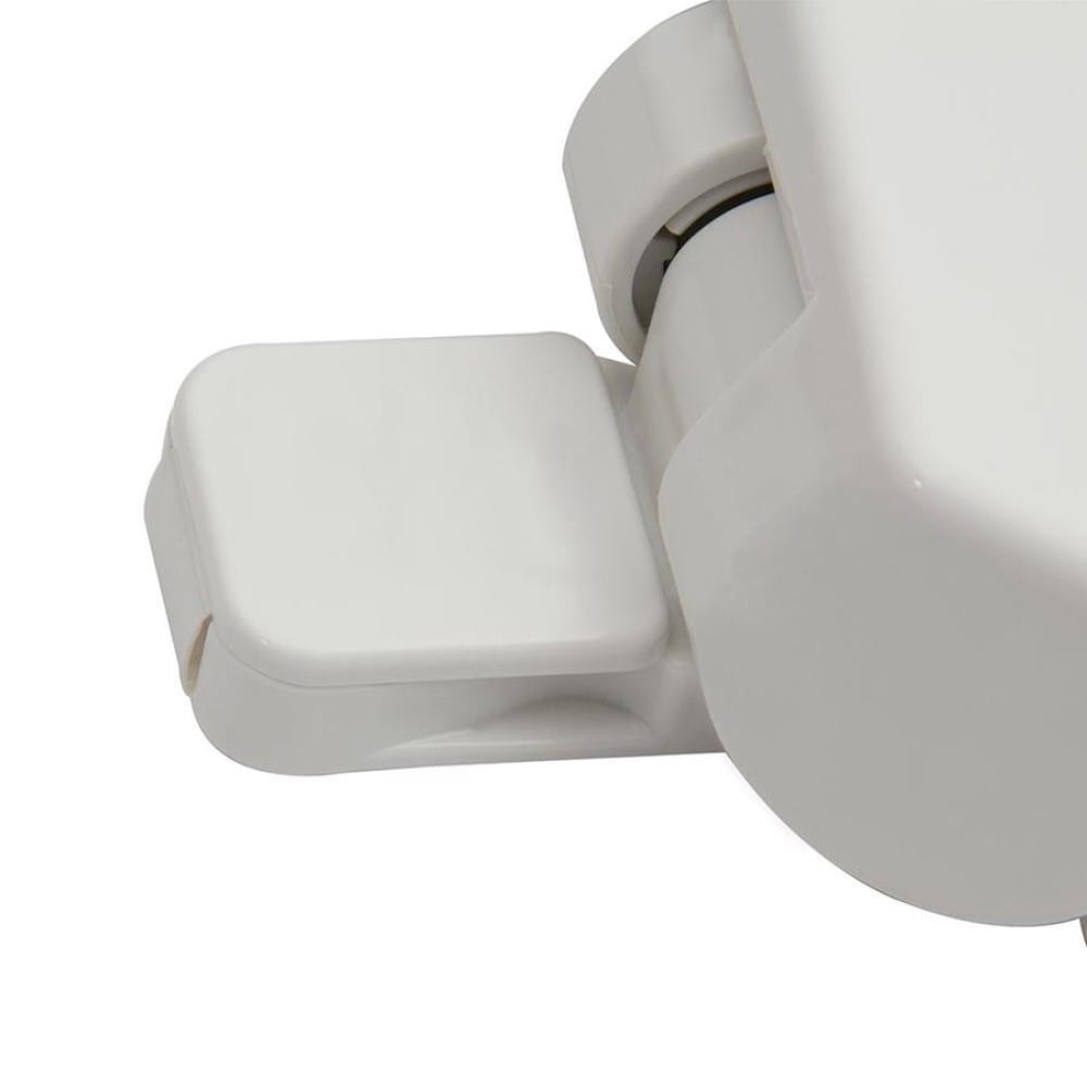 Asiento de baño alargado de plástico blanco de cierre suave Proyecto Fuente HY-PP03
