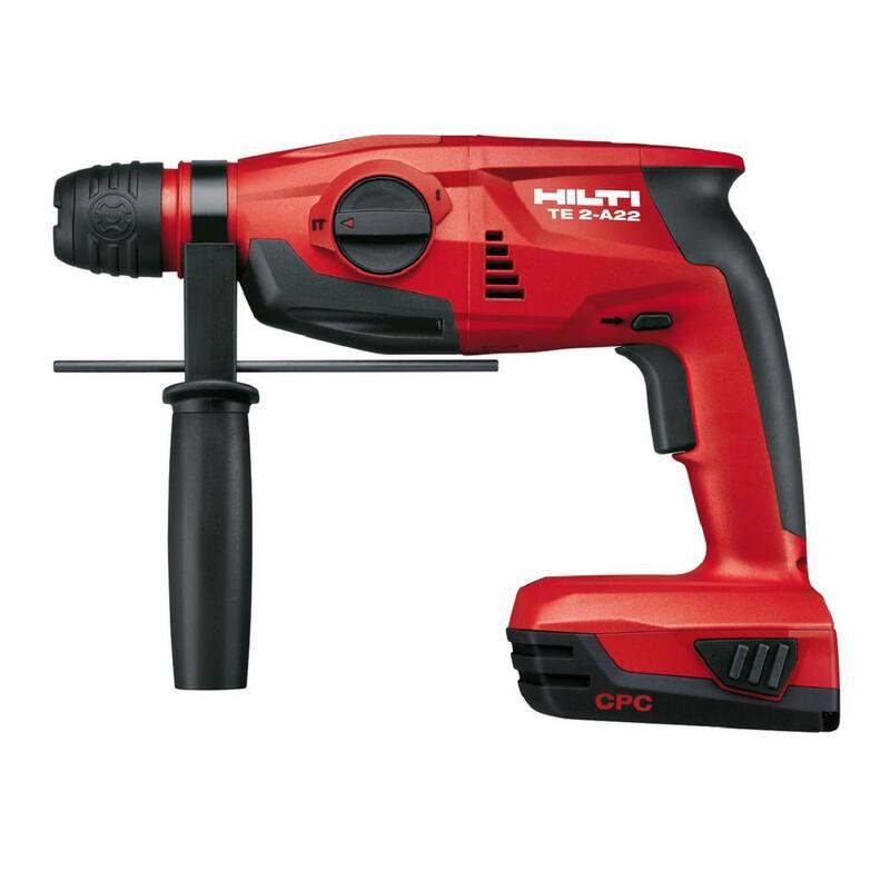 Martillo perforador rotativo inalámbrico Hilti TE 2-A de 5/8 pulgadas con cuerpo de herramienta de 22 voltios de ion de litio SDS Plus - 2149902