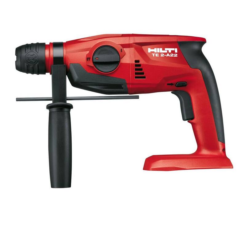 Martillo perforador rotativo inalámbrico Hilti TE 2-A de 5/8 pulgadas con cuerpo de herramienta de 22 voltios de ion de litio SDS Plus - 2149902