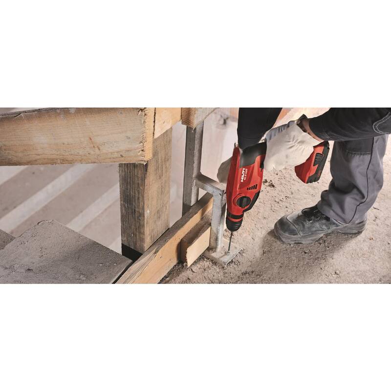 Martillo perforador rotativo inalámbrico Hilti TE 2-A de 5/8 pulgadas con cuerpo de herramienta de 22 voltios de ion de litio SDS Plus - 2149902