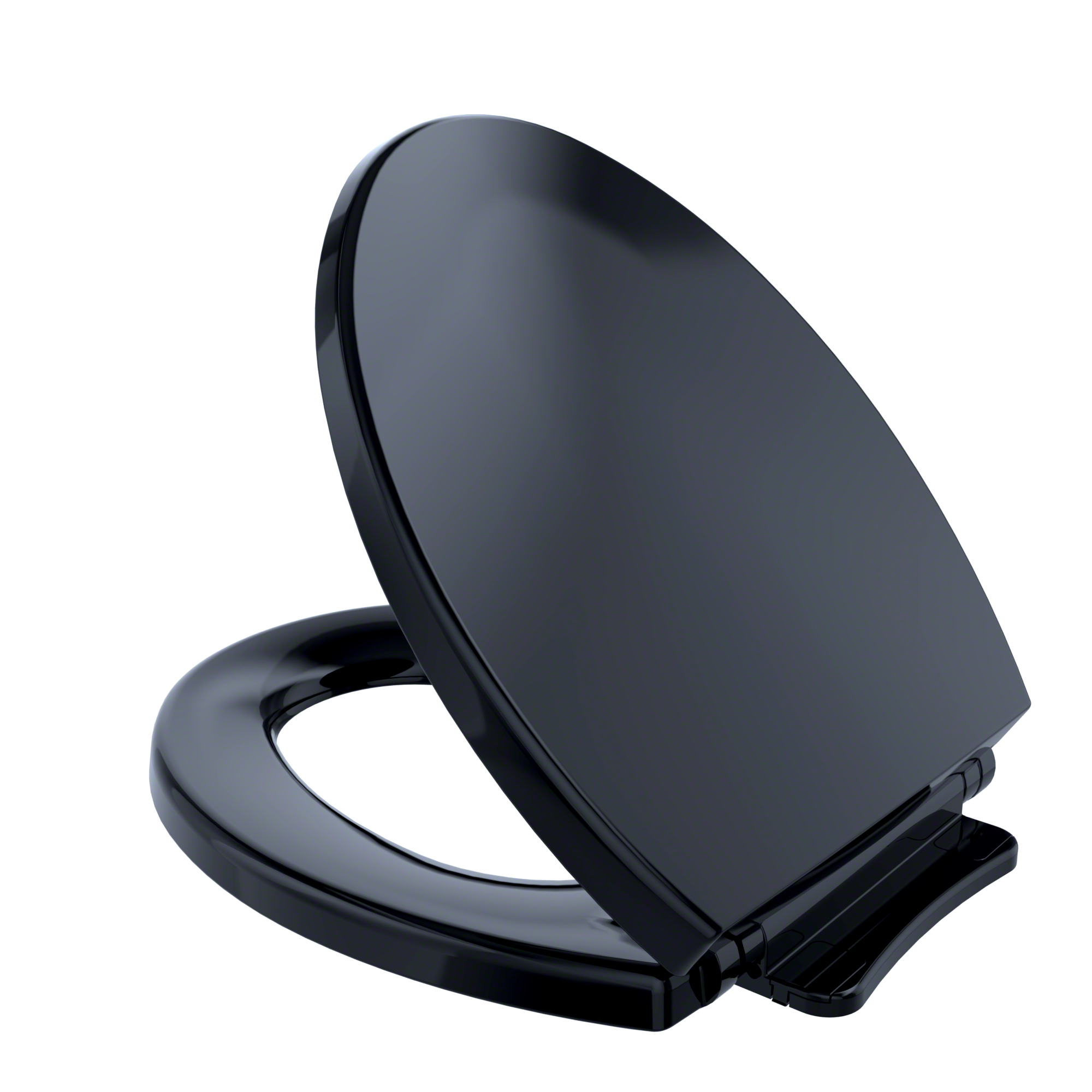 Asiento de baño redondo de plástico ébano con cierre suave - TOTO SS113-51