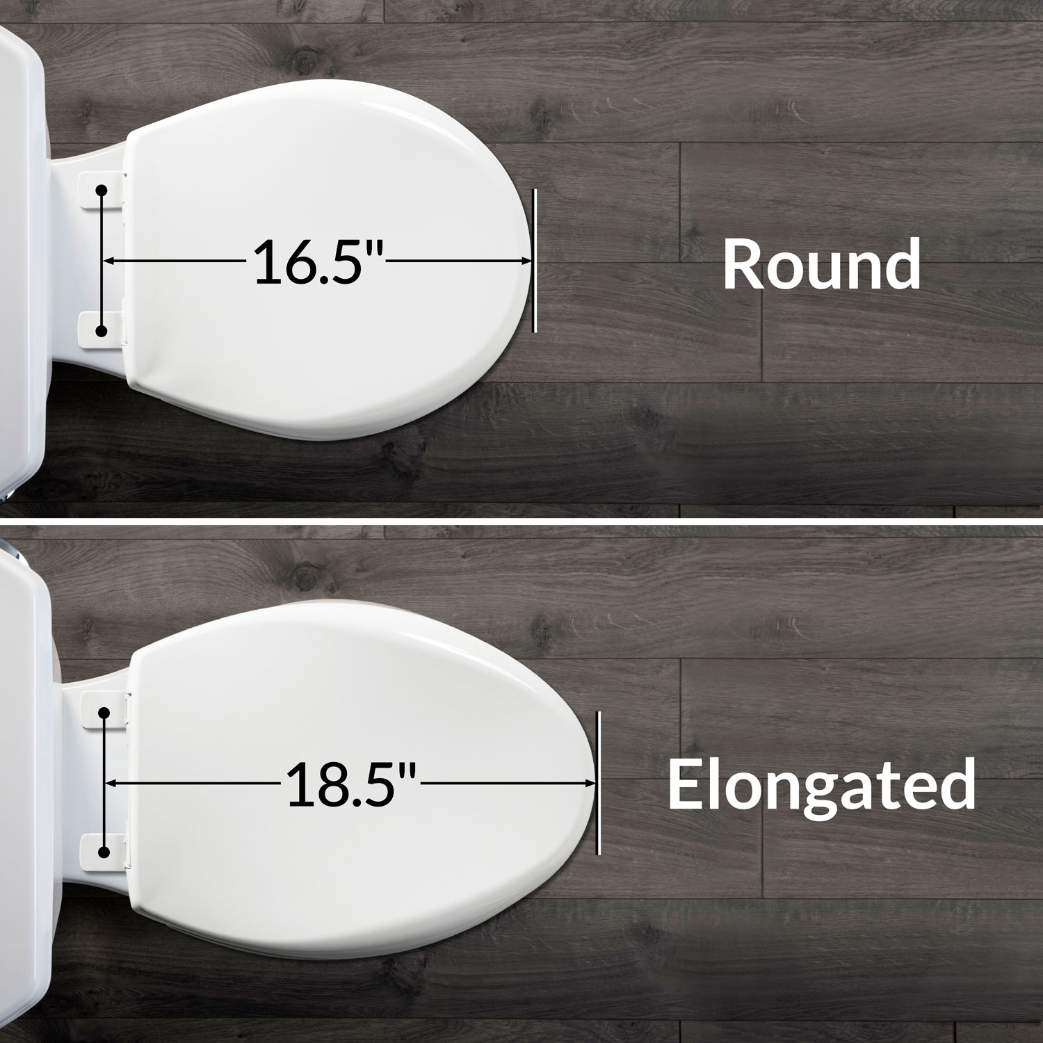 Asiento de Bidé Redondo Blanco de Plástico con Cierre Suave BB-2000 Bio Bidet