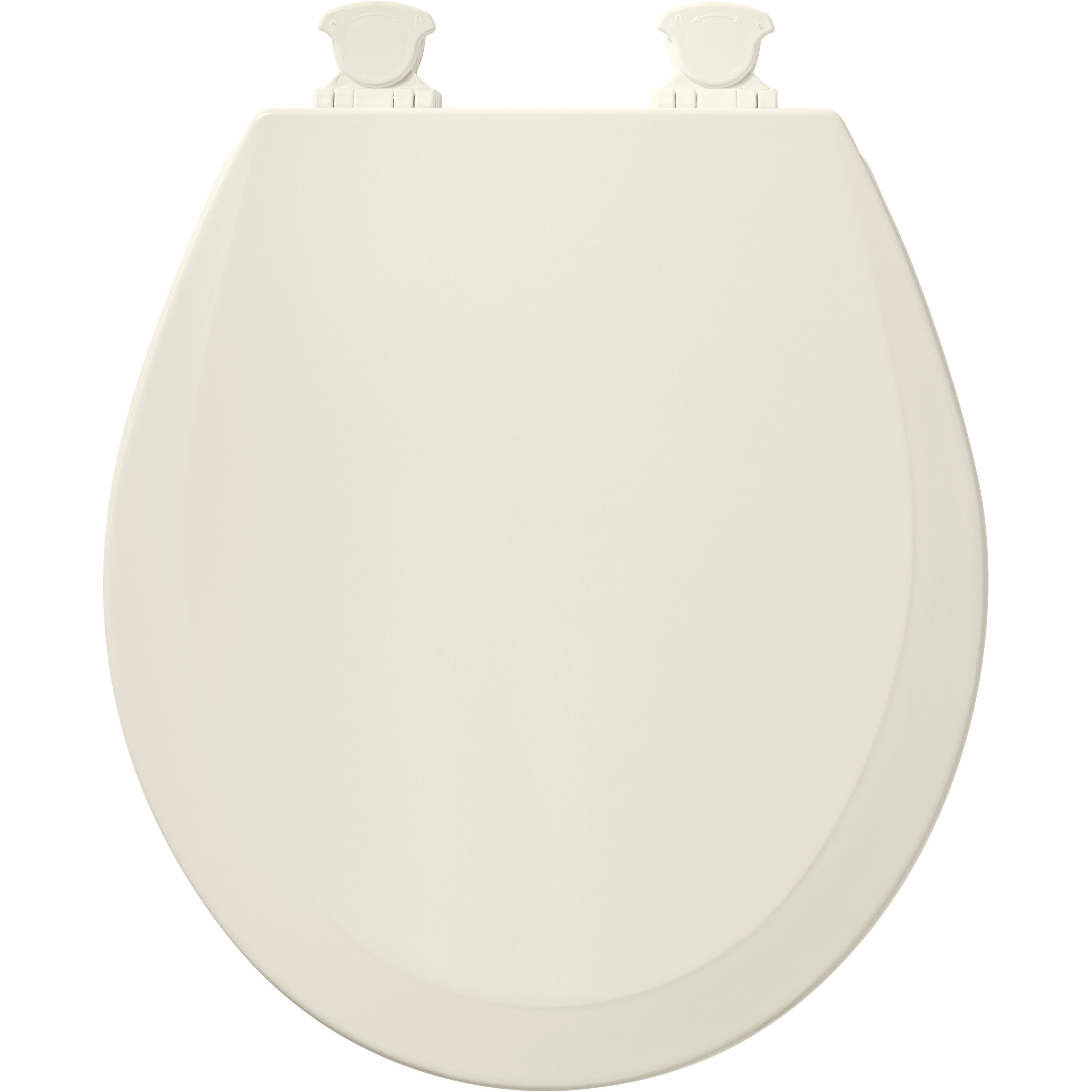 Asiento de inodoro redondo de madera Bemis Easy Clean 500EC 346