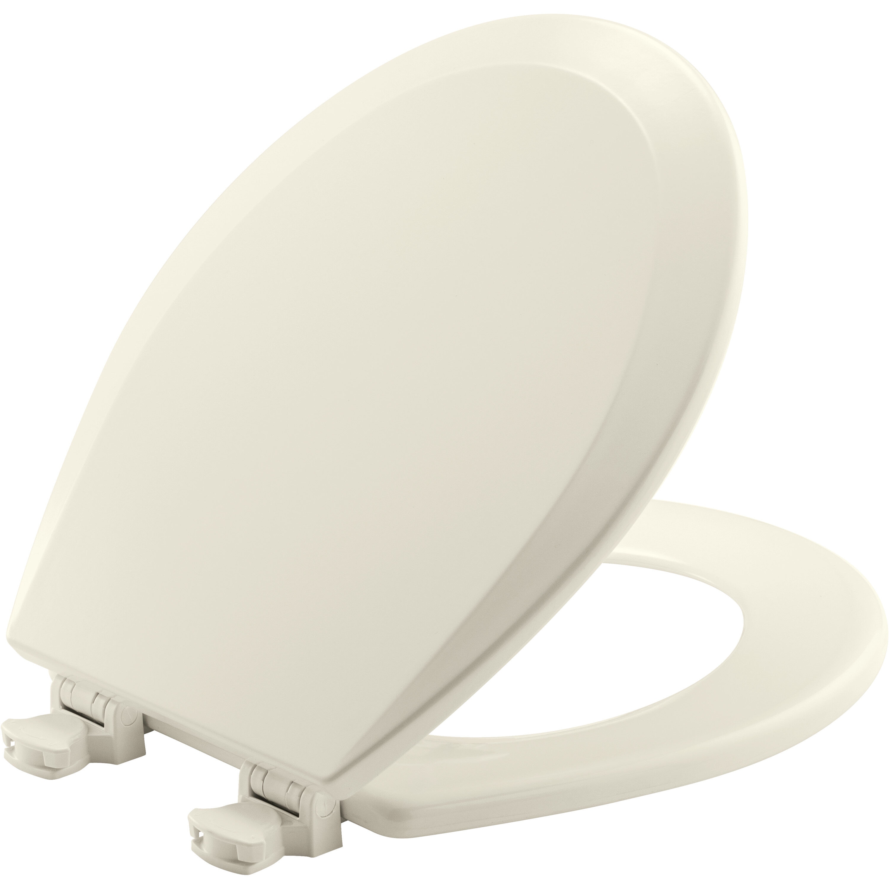 Asiento de inodoro redondo de madera Bemis Easy Clean 500EC 346