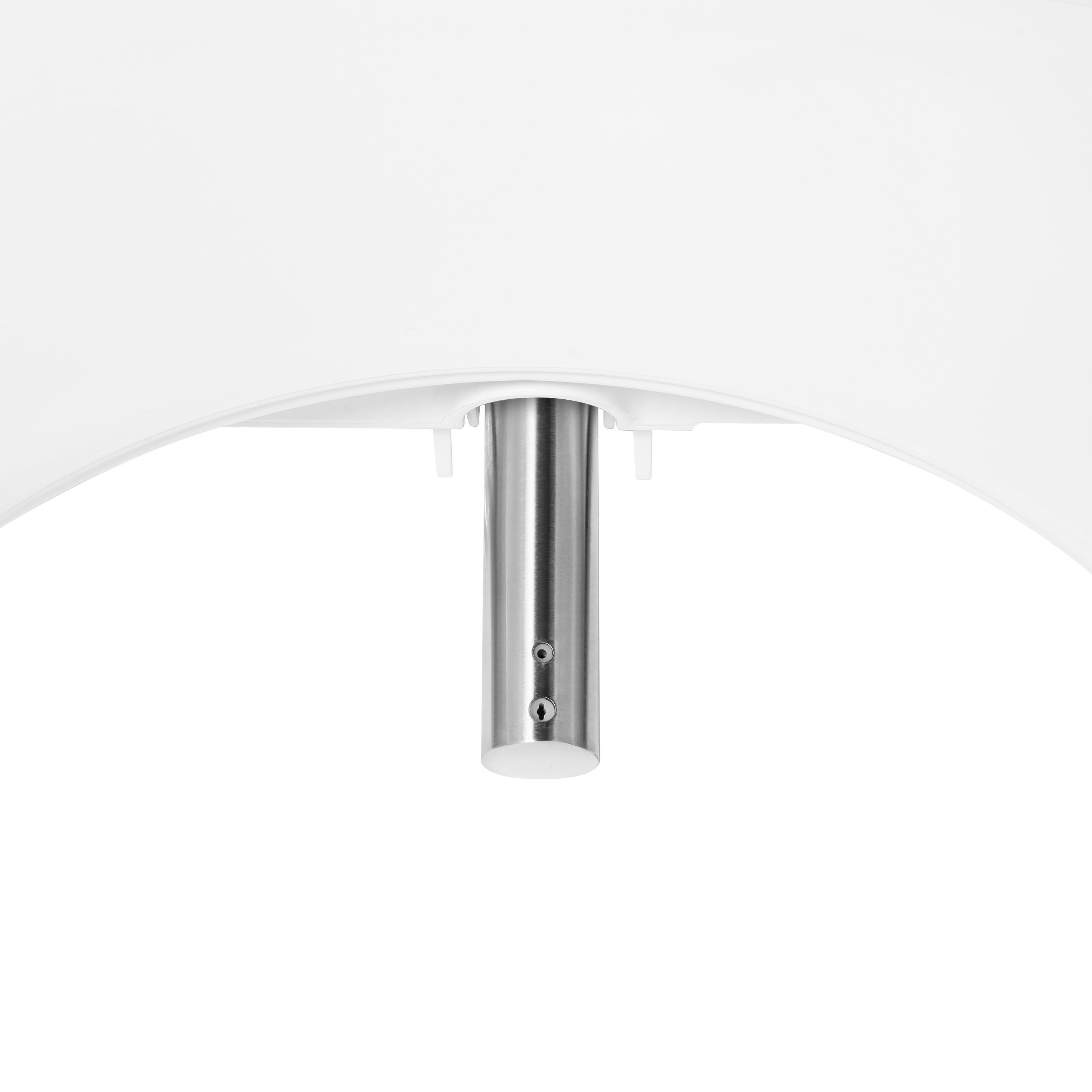 Asiento de Bidet con Calentador y Cierre Suave Redondo de Plástico Blanco Brondell DR801-RW