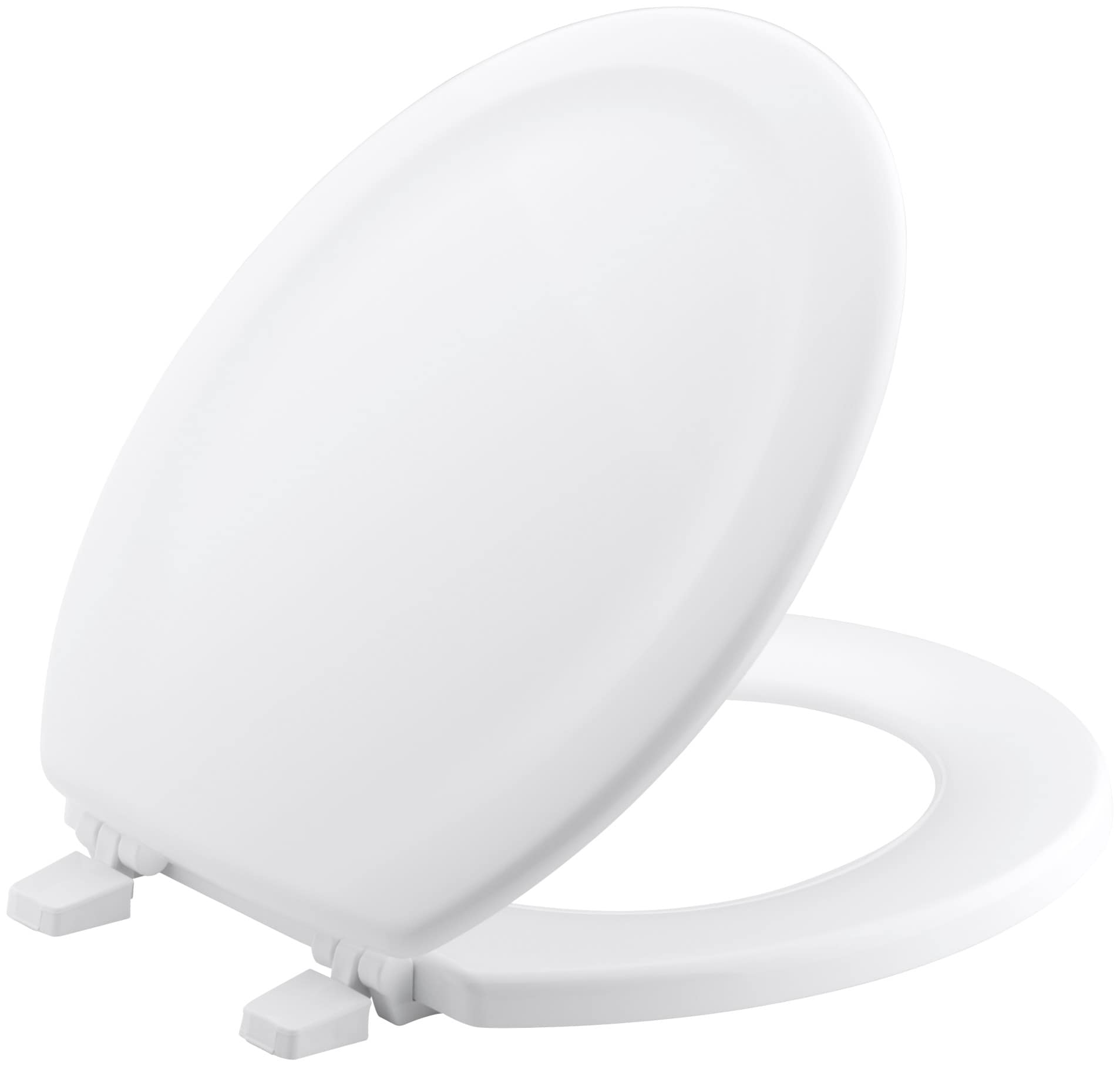 Asiento para inodoro redondo blanco de madera Stonewood de KOHLER 4648-0