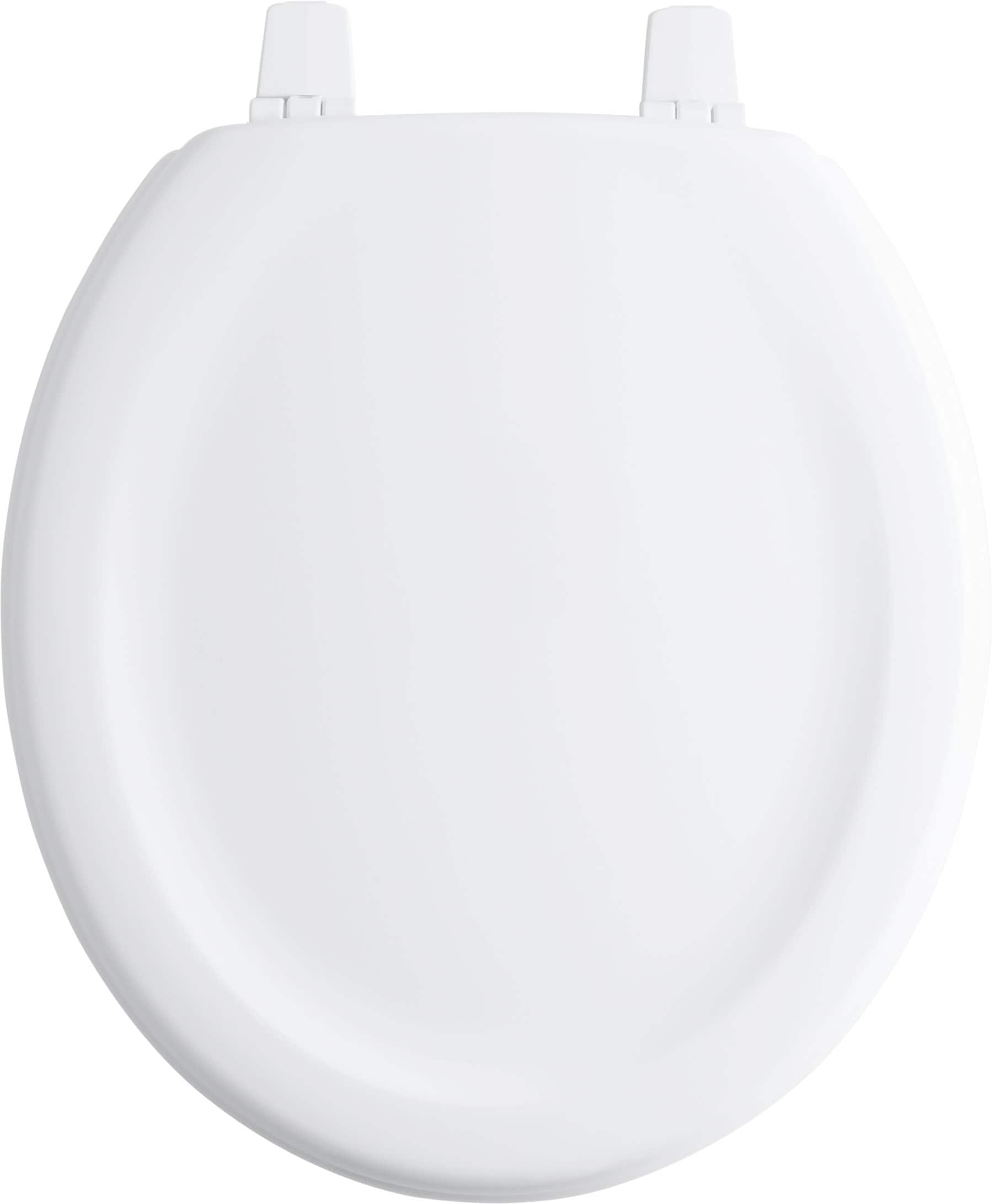 Asiento para inodoro redondo blanco de madera Stonewood de KOHLER 4648-0