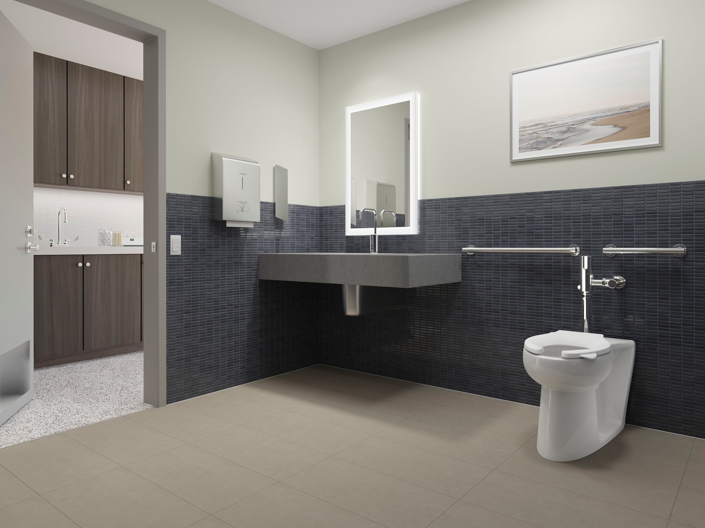 Asiento de inodoro alargado de cierre suave en plástico blanco con cierre silencioso stronghold KOHLER 4731-GC-0