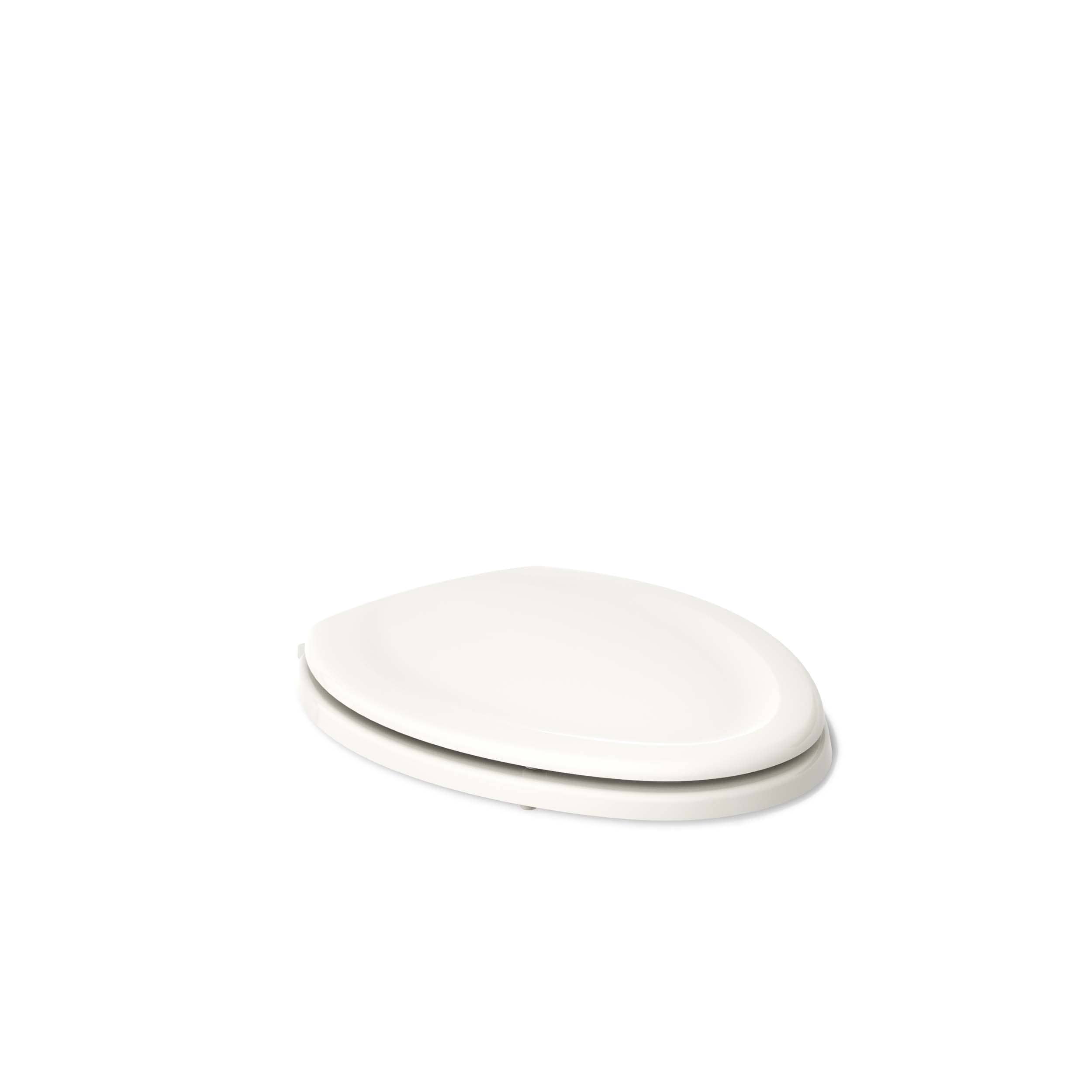 Asiento de inodoro alargado de madera Almond Stonewood de KOHLER 4647-47.