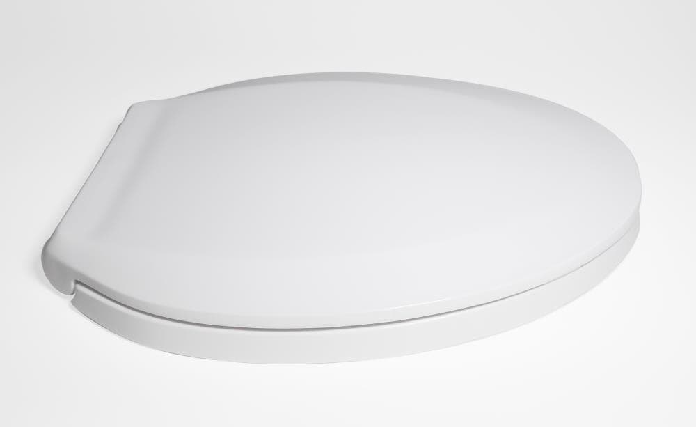 Asiento de Inodoro Alargado de Plástico Blanco Centoco 800STS-001
