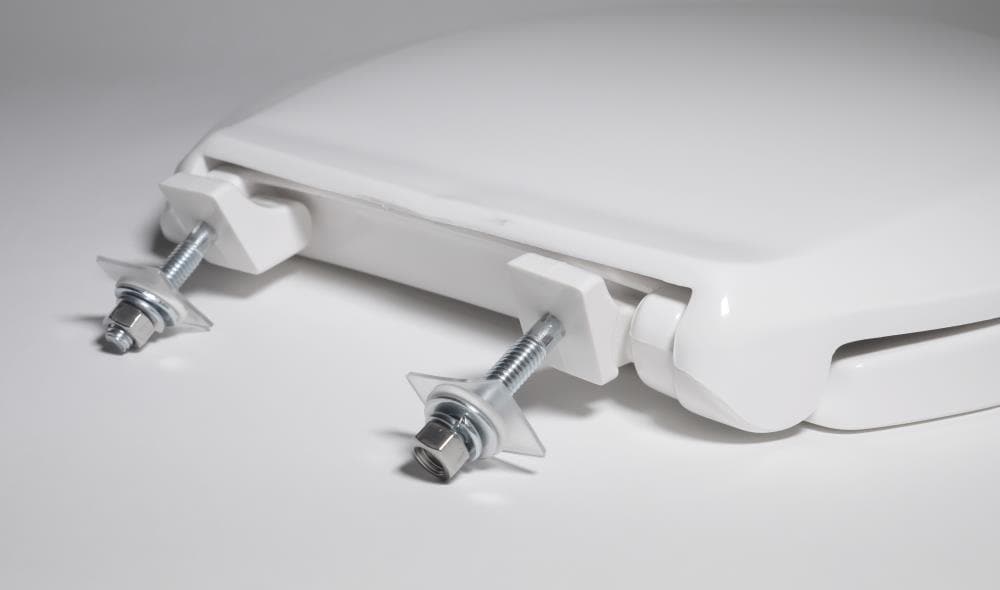 Asiento de Inodoro Alargado de Plástico Blanco Centoco 800STS-001