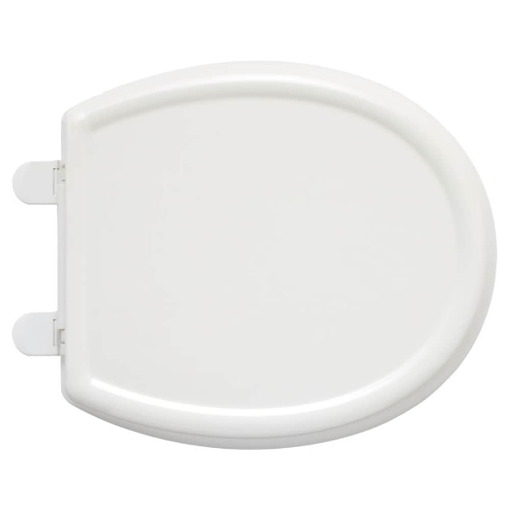 Asiento de inodoro redondo suave con cierre lento en plástico blanco American Standard Cadet