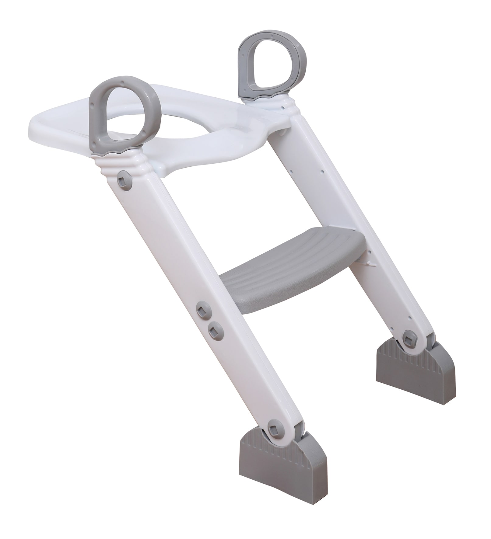 Asiento de baño alargado de plástico color gris Dreambaby L6016