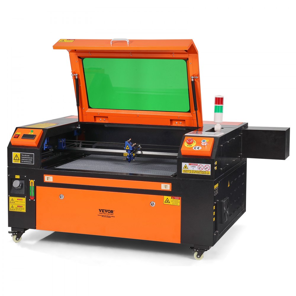 VEVOR 80W CO2 Laser Engraver, 20 x 28 in, 19.7 IPS Laser Cutter Machine with 2-Way Pass Air Assist, Compatible with LightBurn, CorelDRAW, AutoCAD, Windows, Mac OS, Linux, for Wood Acrylic Fabric More - YCO27050CM80WMNVDV1