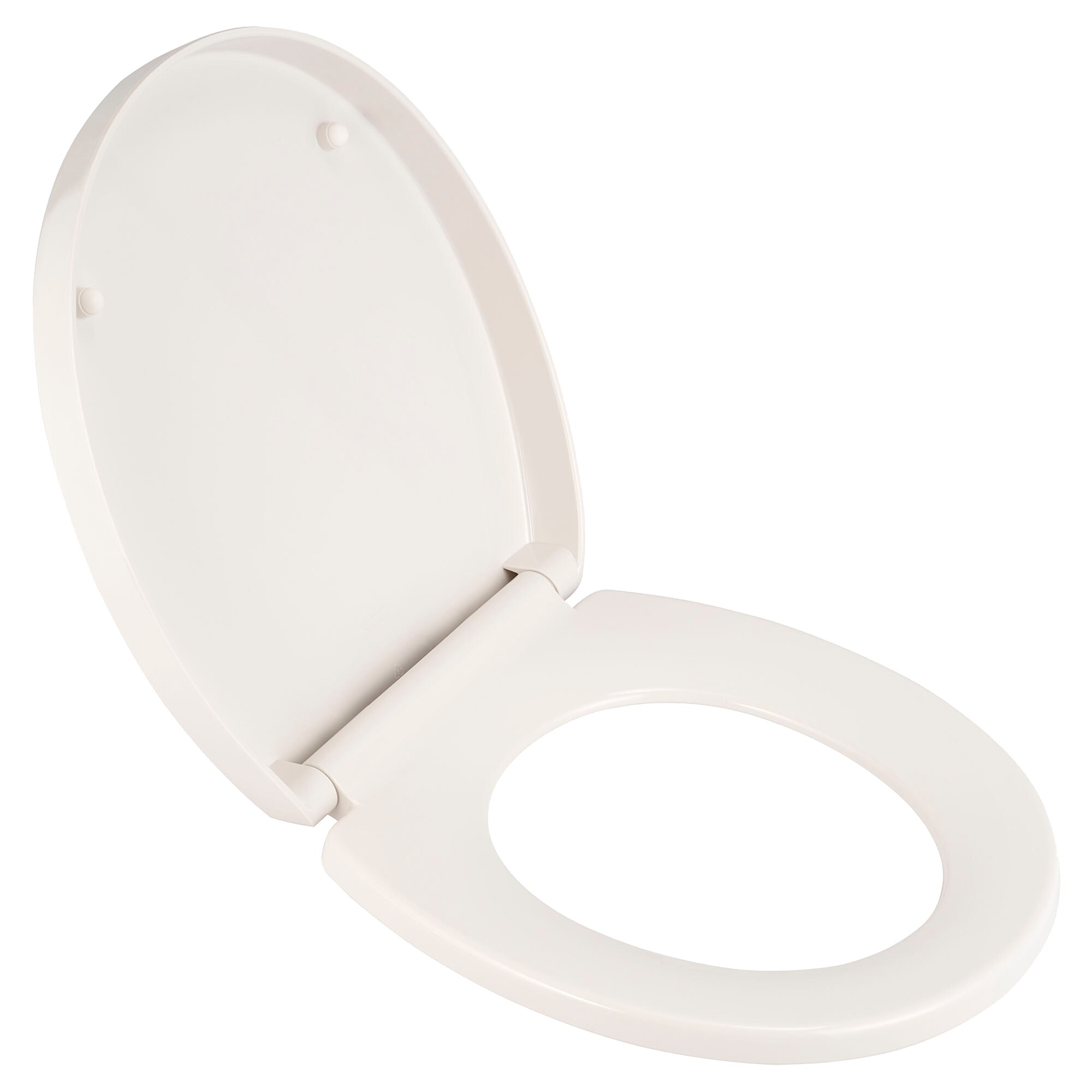 Asiento de inodoro redondo blanco de cierre suave telescópico American Standard 5025B65G.020