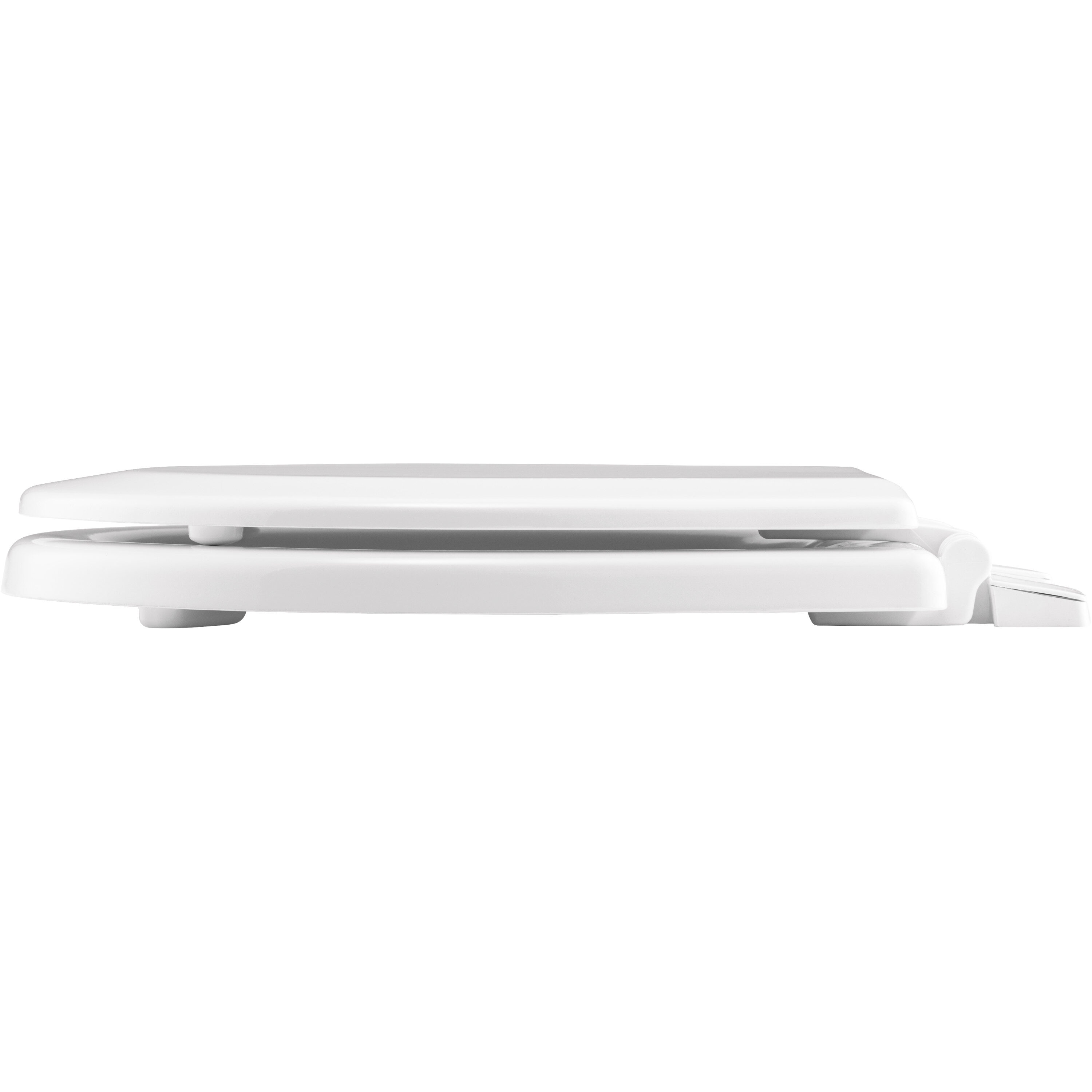 Asiento de baño redondo blanco de madera Bemis TC50TTA 000