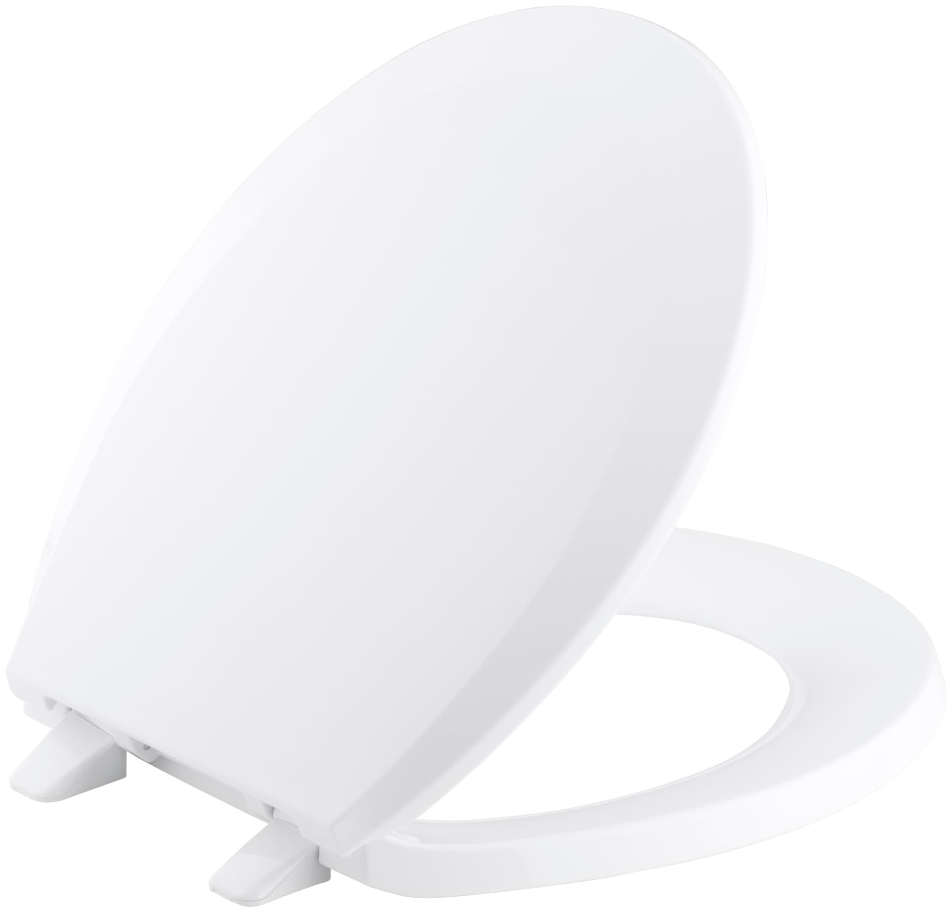 Asiento de baño redondo de plástico blanco Lustra de KOHLER