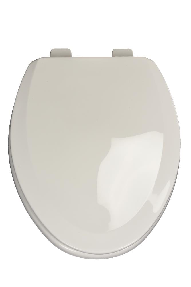 Asiento de inodoro alargado de plástico blanco Centoco DS950CT-001