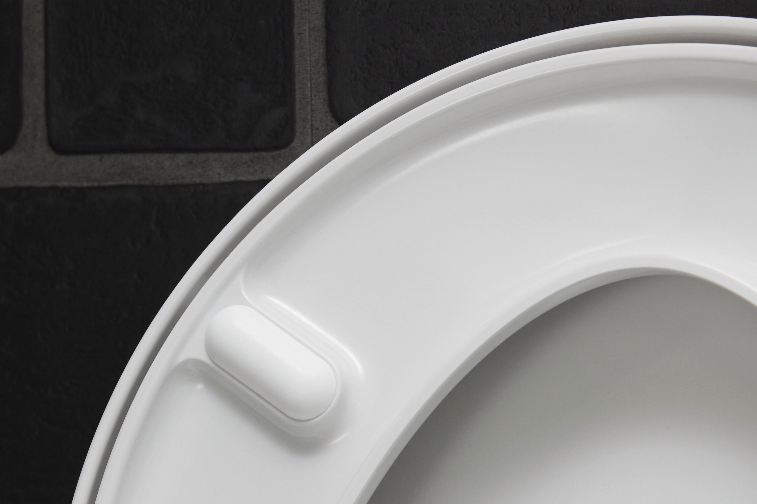 Asiento de inodoro alargado de plástico blanco Duravit Starck 3