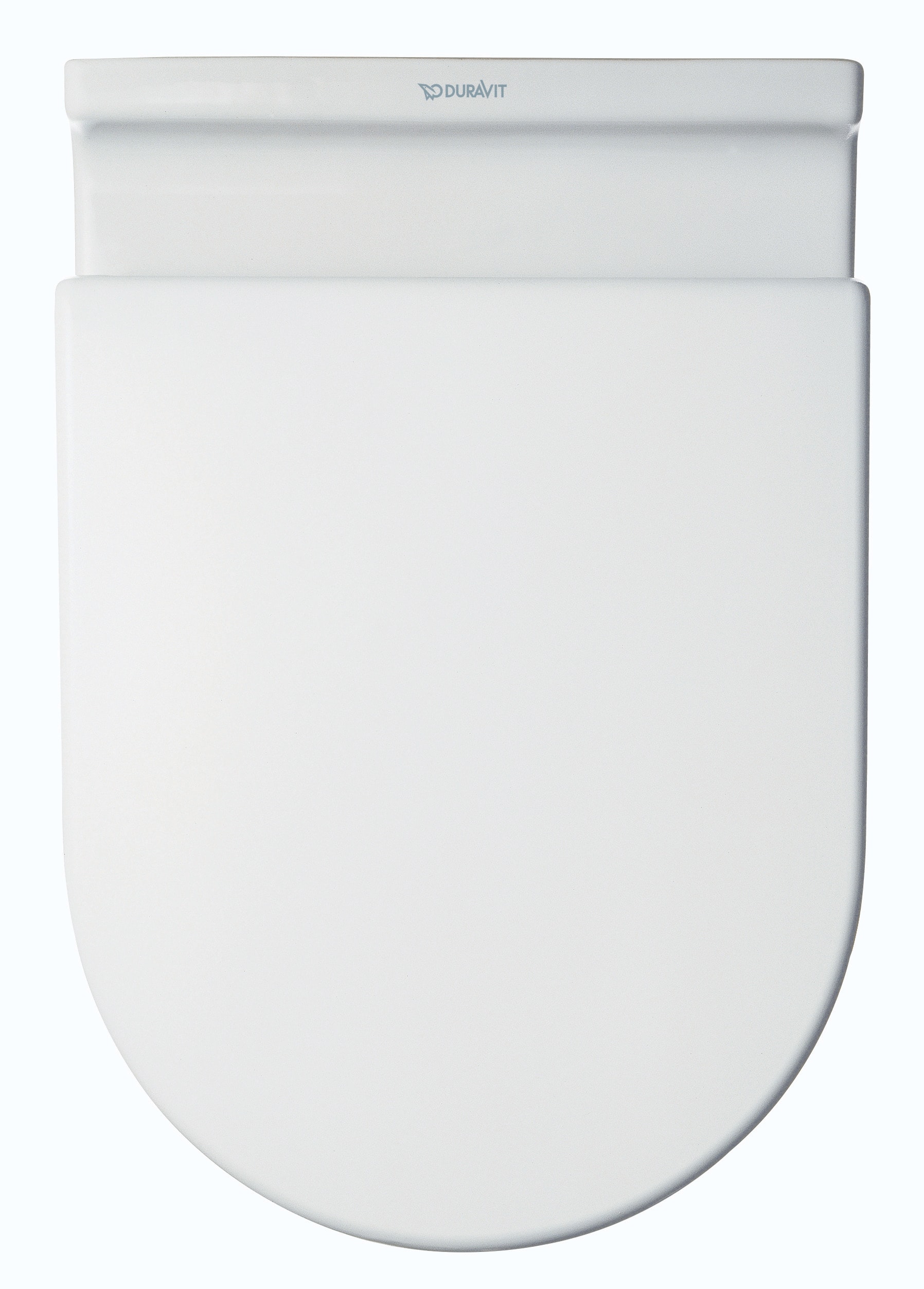Asiento de inodoro alargado de plástico blanco Duravit Starck 3